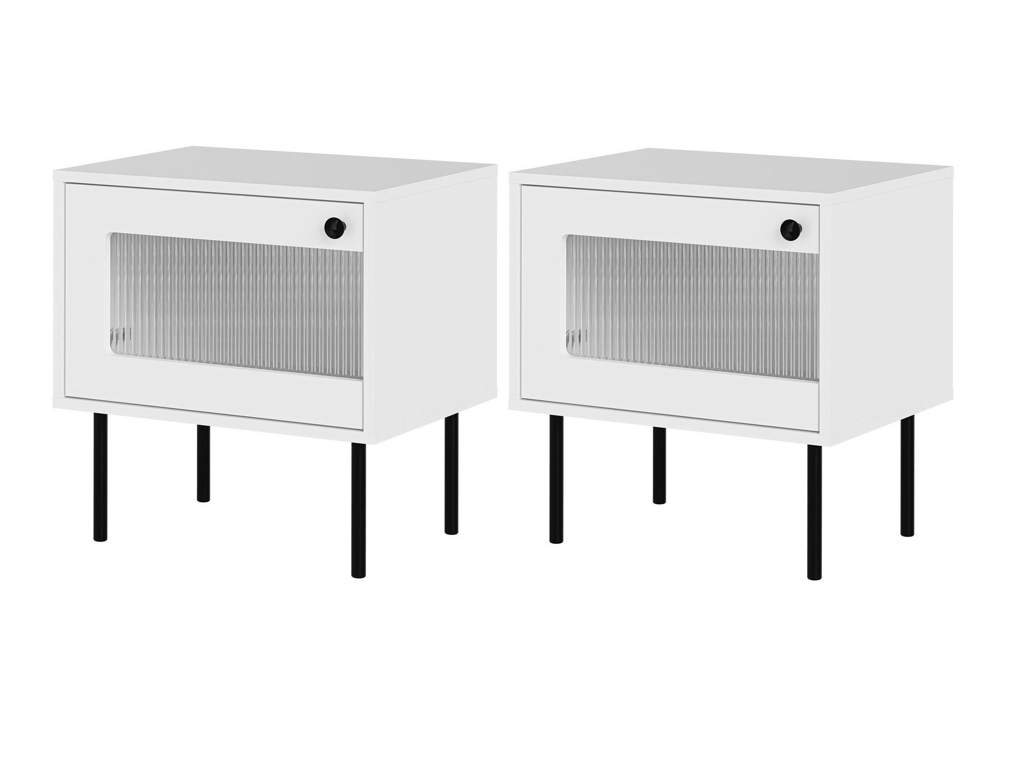 Set noćnih ormarića Feletri 107 (Bijela)