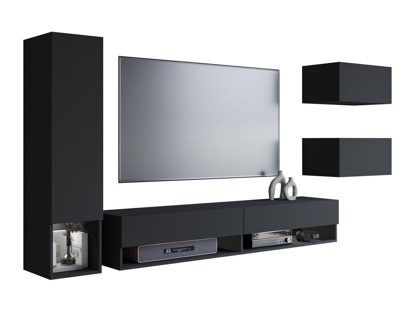 Set za dnevni boravak Sarasota 124 (Grafit)