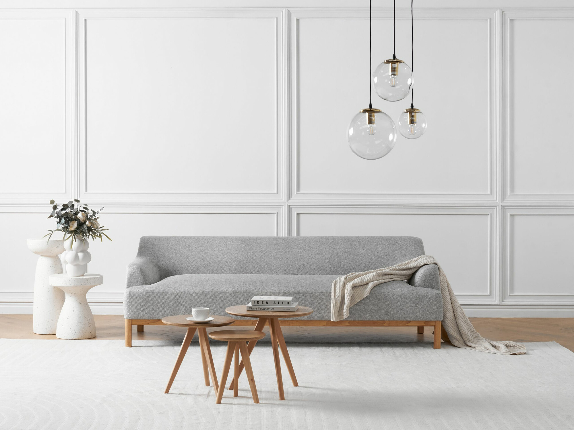 Kauč Berwyn 2228 (Siva)