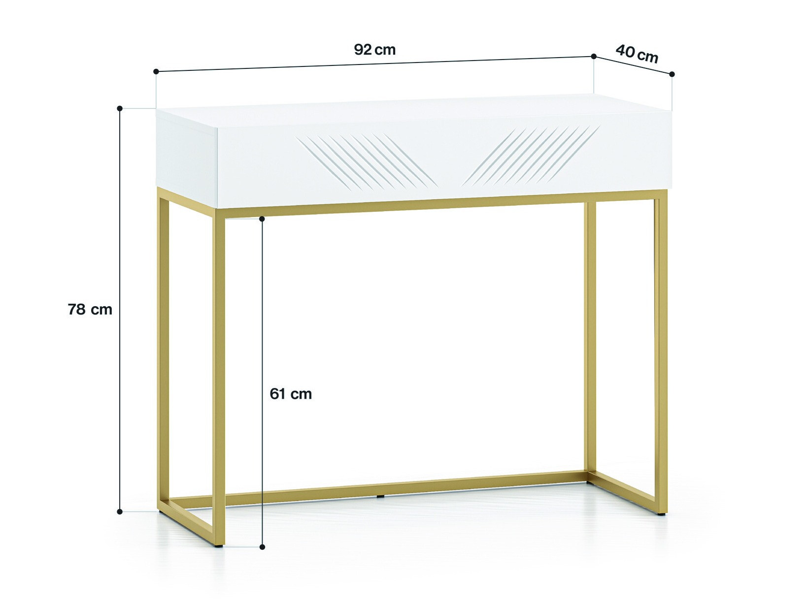 Konzolni stolić Dorferi 110
