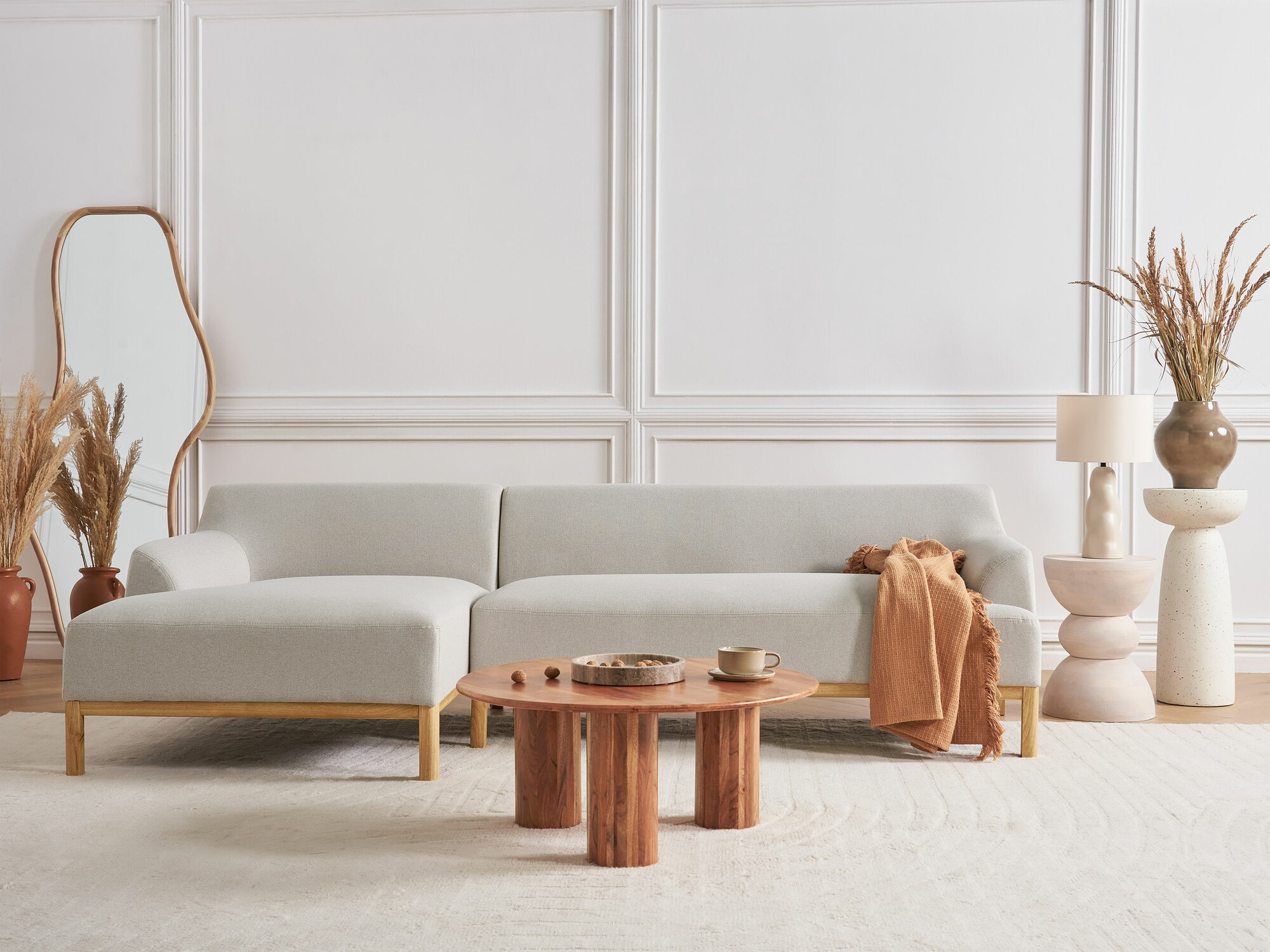 Kutna garnitura Berwyn 2229 (Bež)