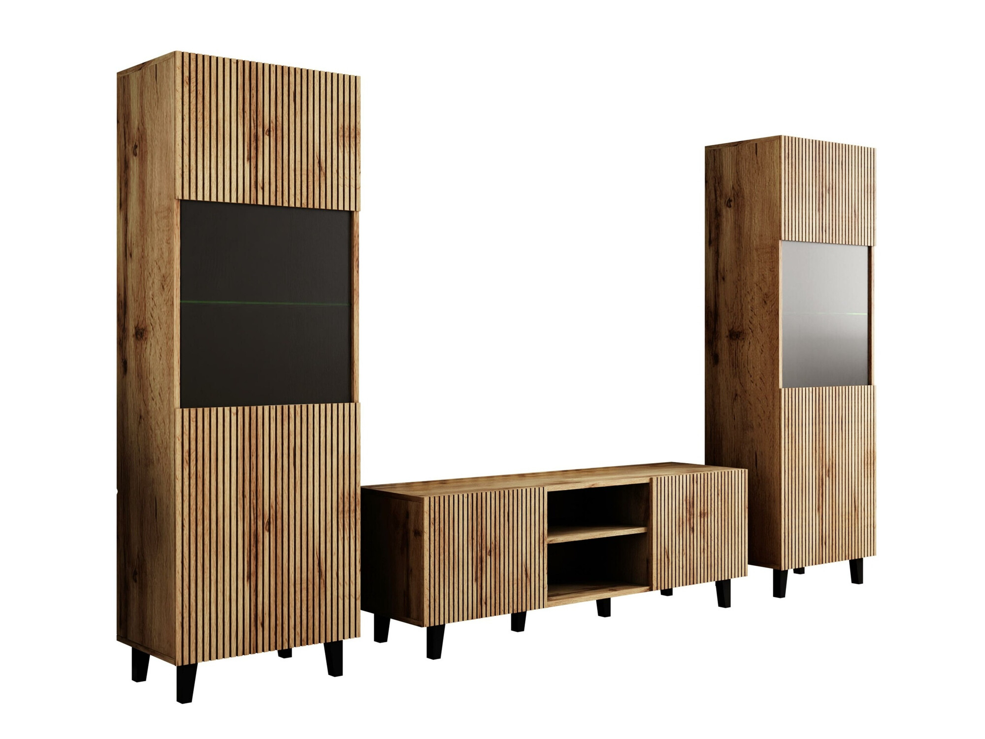 Set za dnevni boravak Comes (Hrast Wotan)