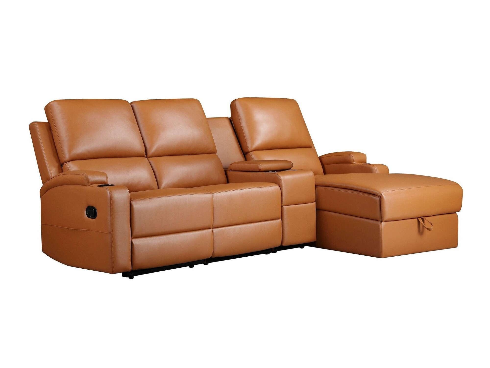 Podesiva kutna ganitura Denton 1368 (Smeđa)