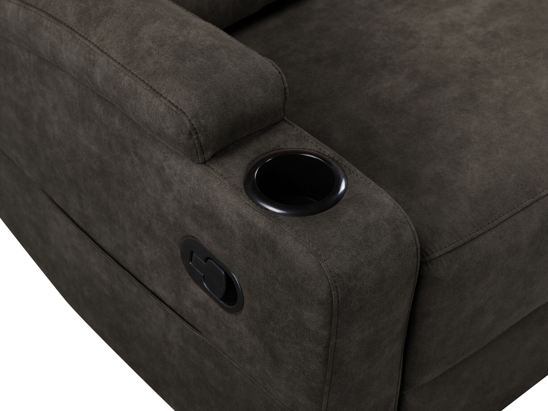 Podesiva kutna ganitura Denton 1368 (Tamno smeđa)