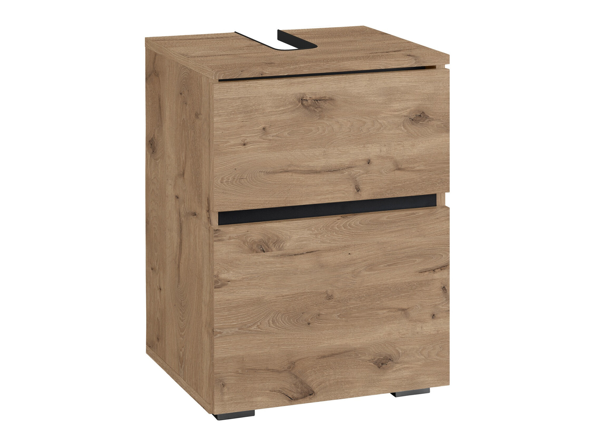 Samostojeći kupaonski ormarić za umivaonik Soncamu 103 (Hrast)