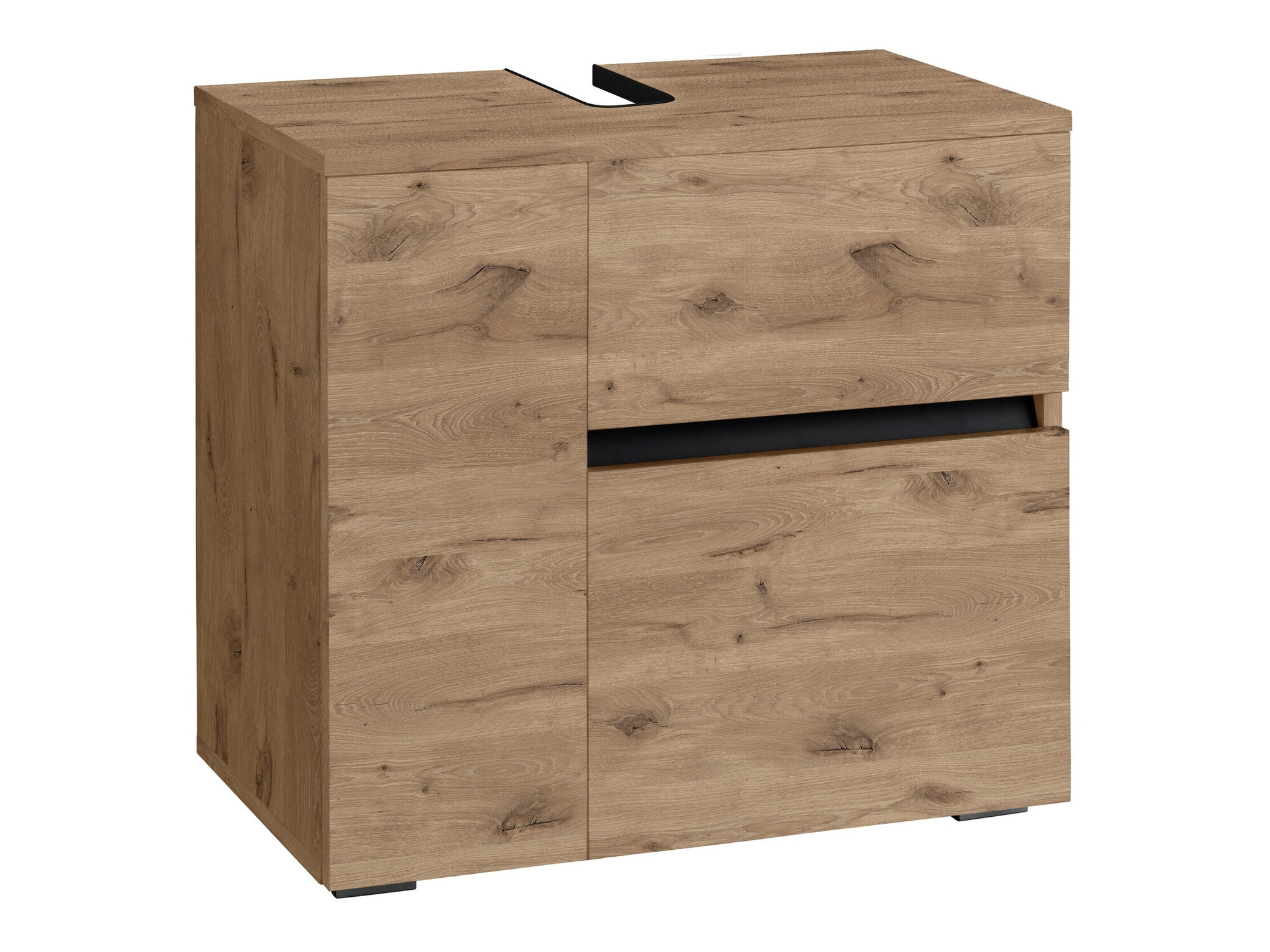 Samostojeći kupaonski ormarić za umivaonik Soncamu 108 (Hrast)