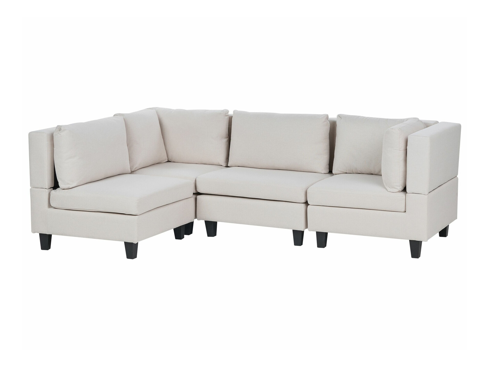 Modularna kutna garnitura Elbmeli 108 (Bež)