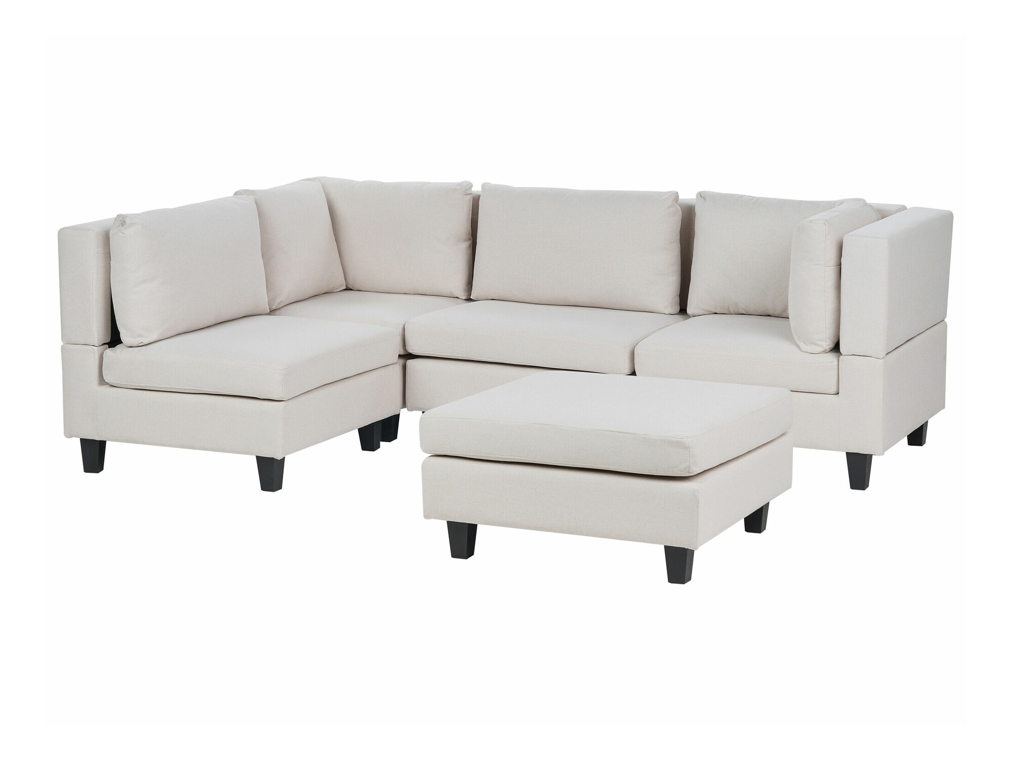 Modularna kutna garnitura Elbmeli 108 (Bež)