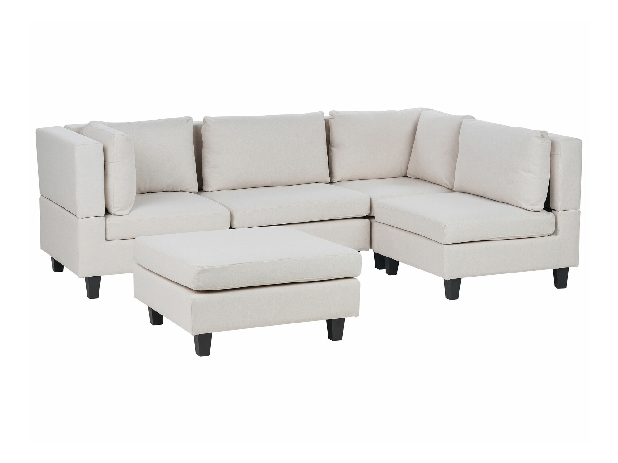 Modularna kutna garnitura Elbmeli 108 (Bež)