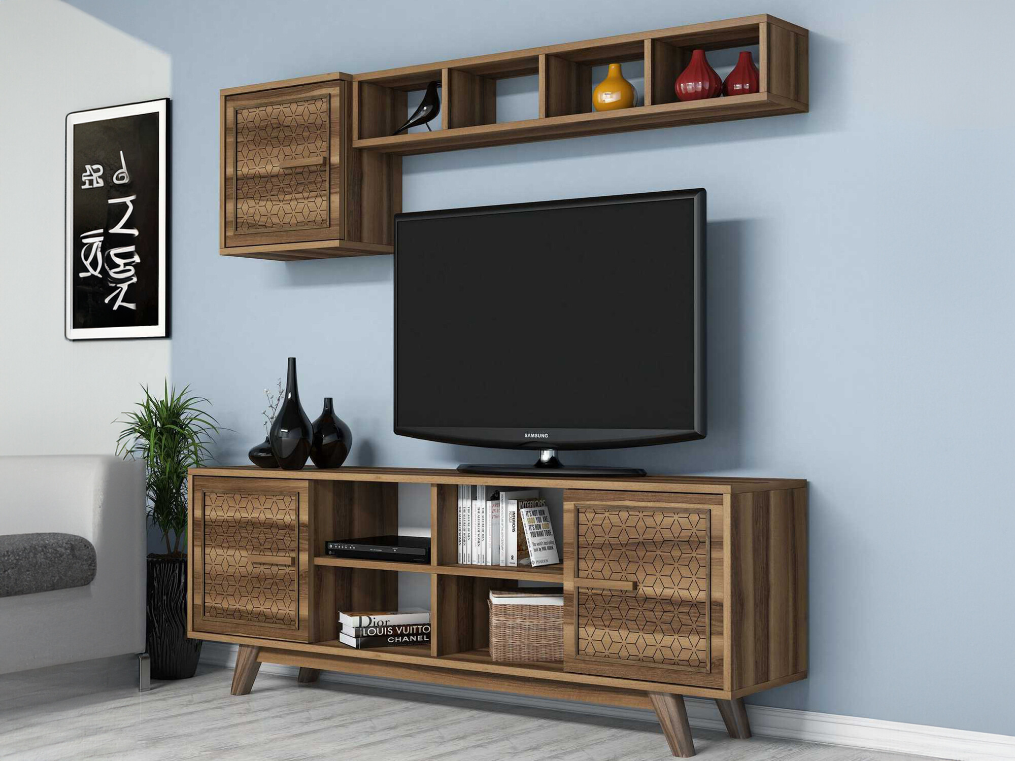 Set za dnevni boravak Kailua 1590 (Orah)