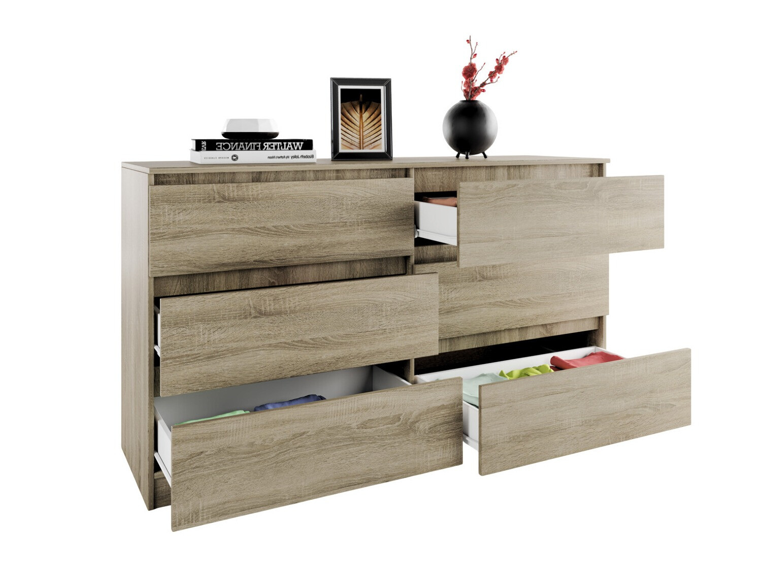 Komoda Portland 398 (Sonoma hrast)