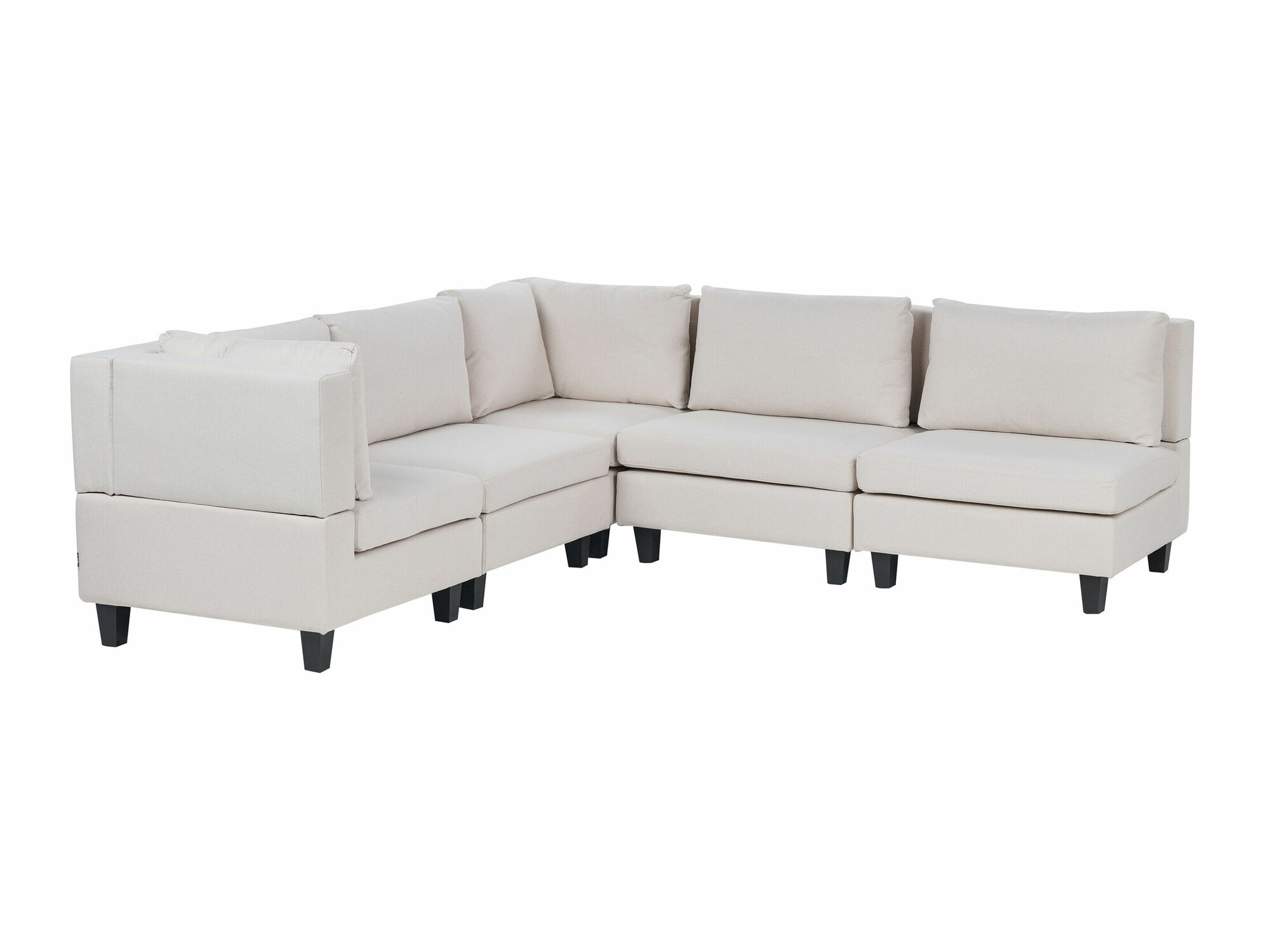 Modularna kutna garnitura Elbmeli 109 (Bež)