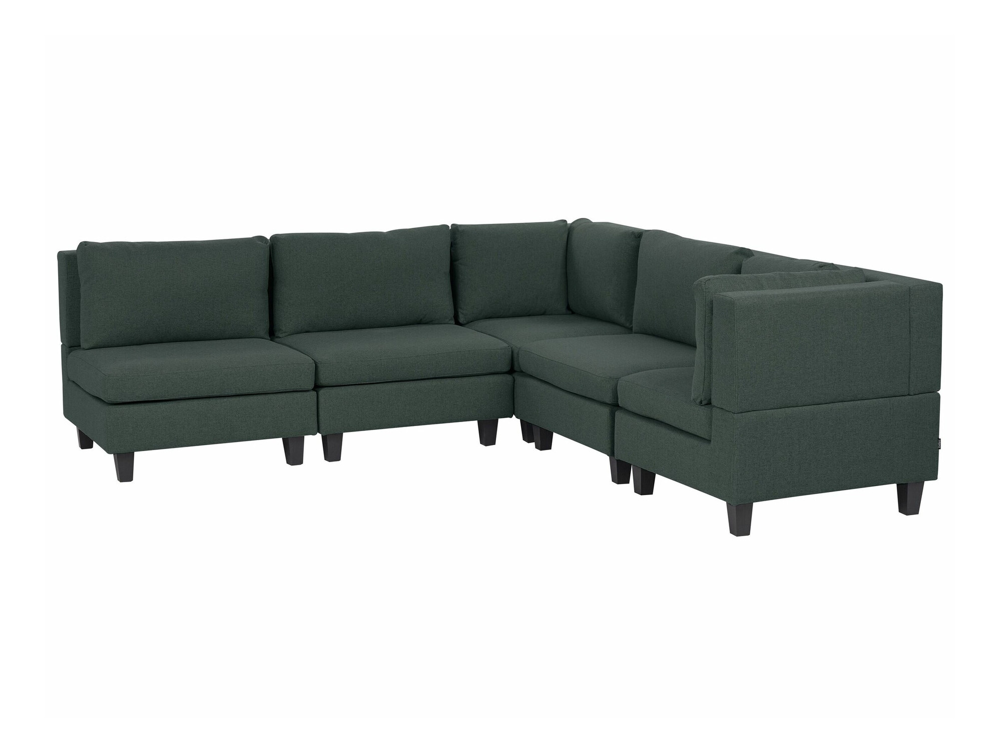 Modularna kutna garnitura Elbmeli 109 (Zelena)