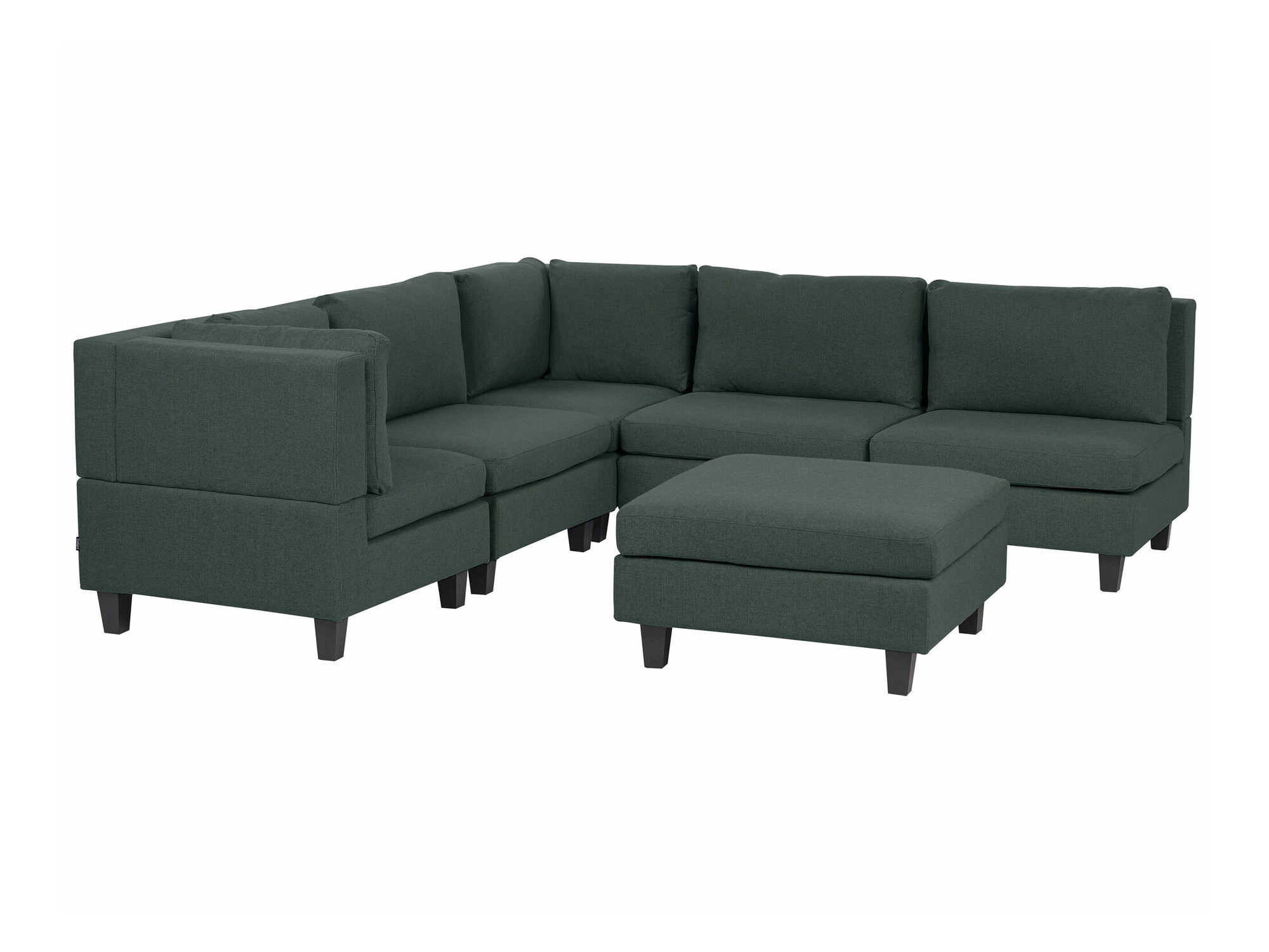 Modularna kutna garnitura Elbmeli 109 (Zelena)