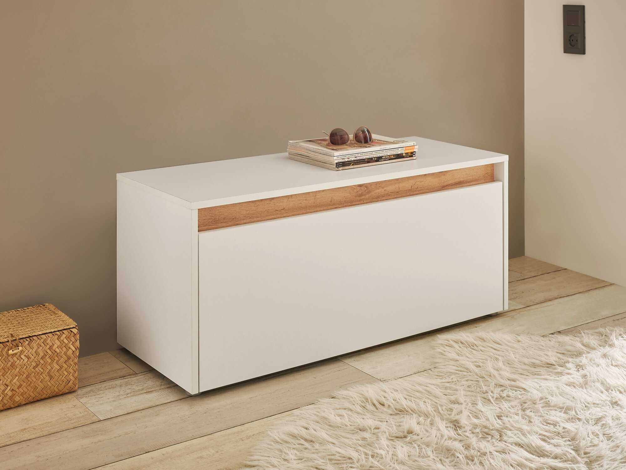 Ormarić za cipele Elbsori 163 (Bijela)