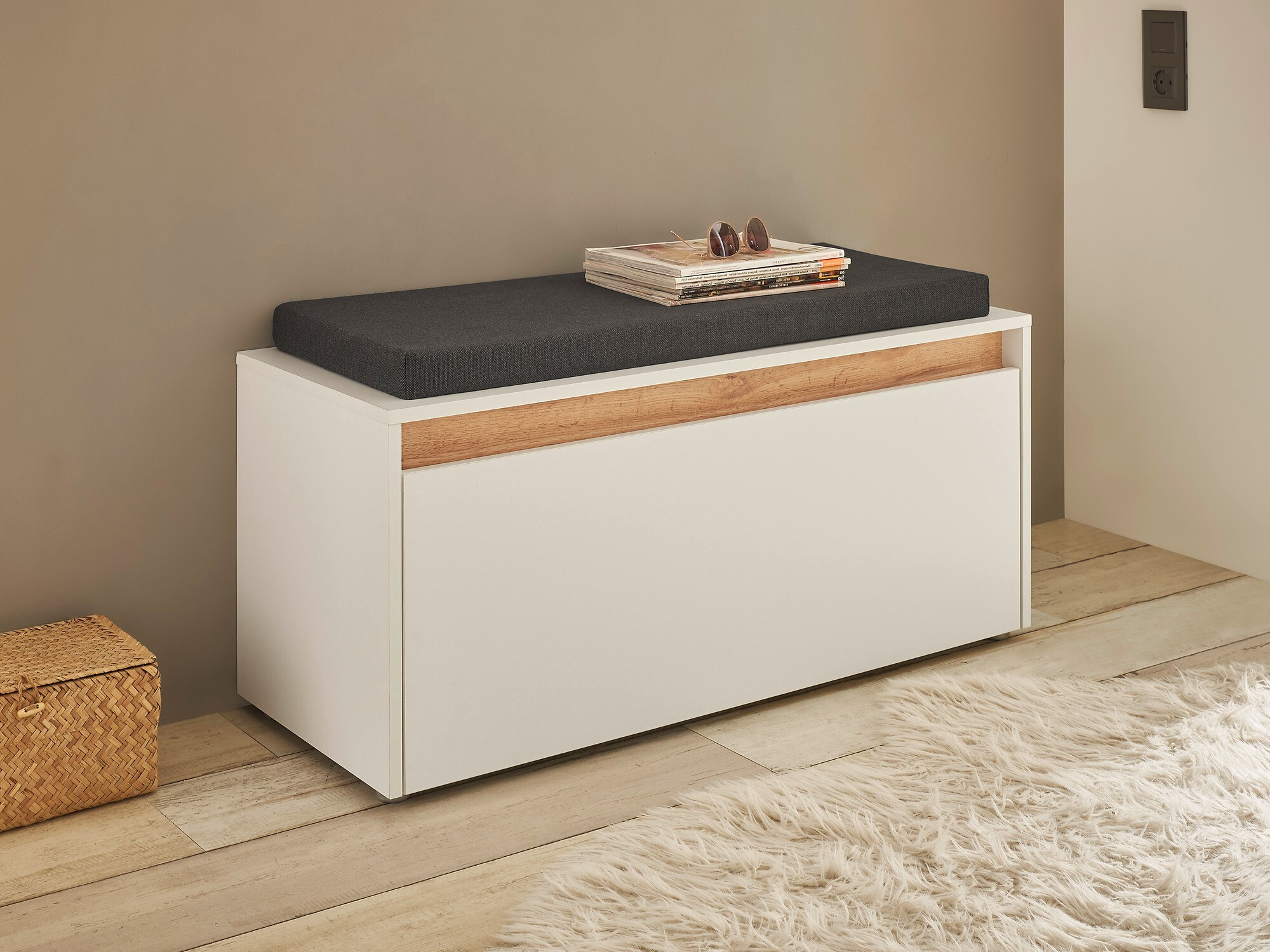 Ormarić za cipele Elbsori 164 (Bijela)