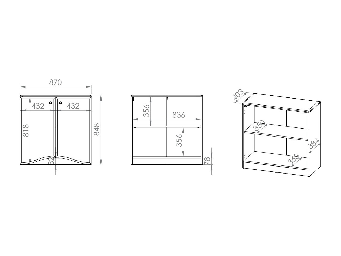 Ormarić Romlevo 108