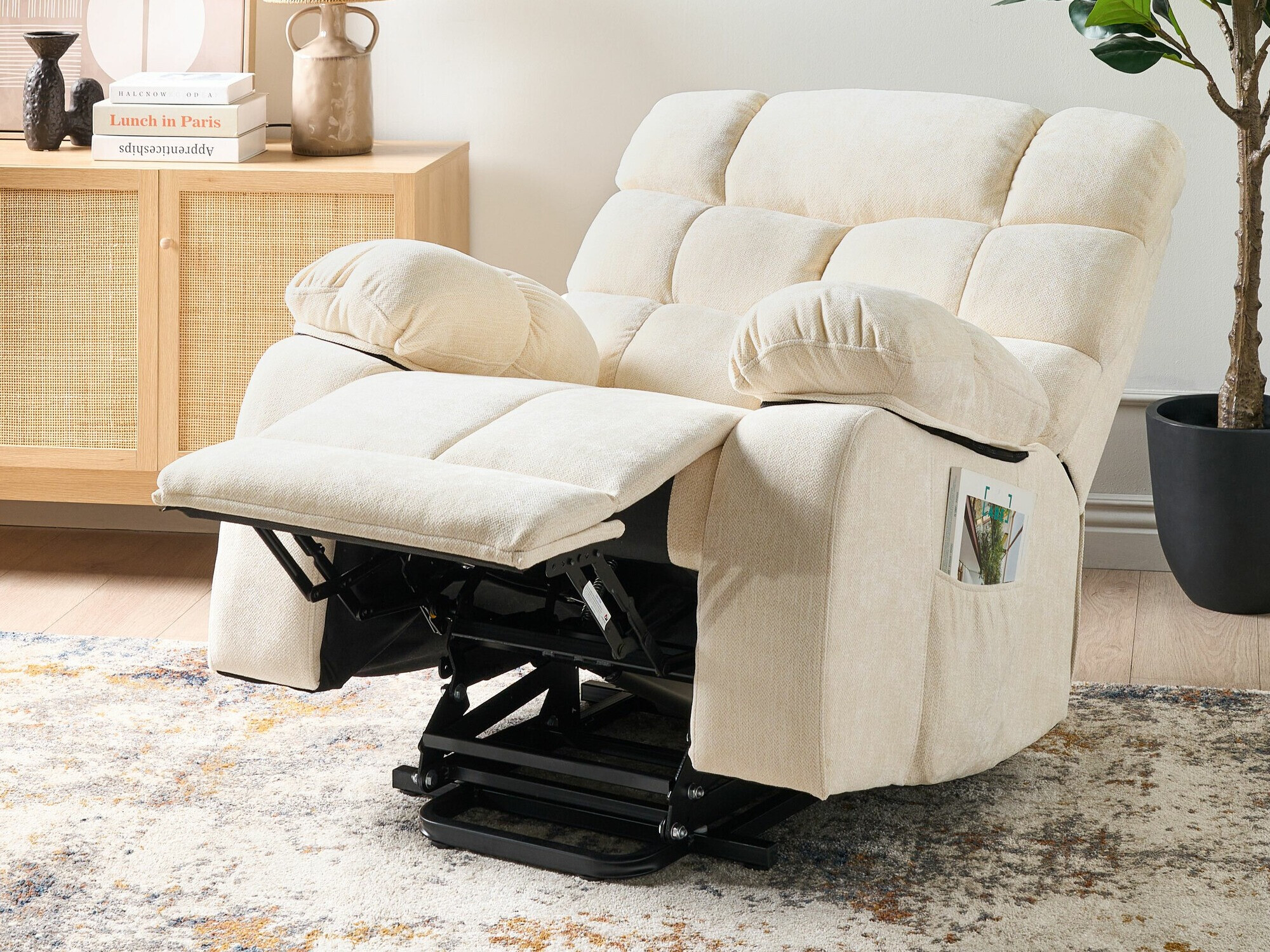 Podesiva fotelja Berwyn 2249 (Bež)