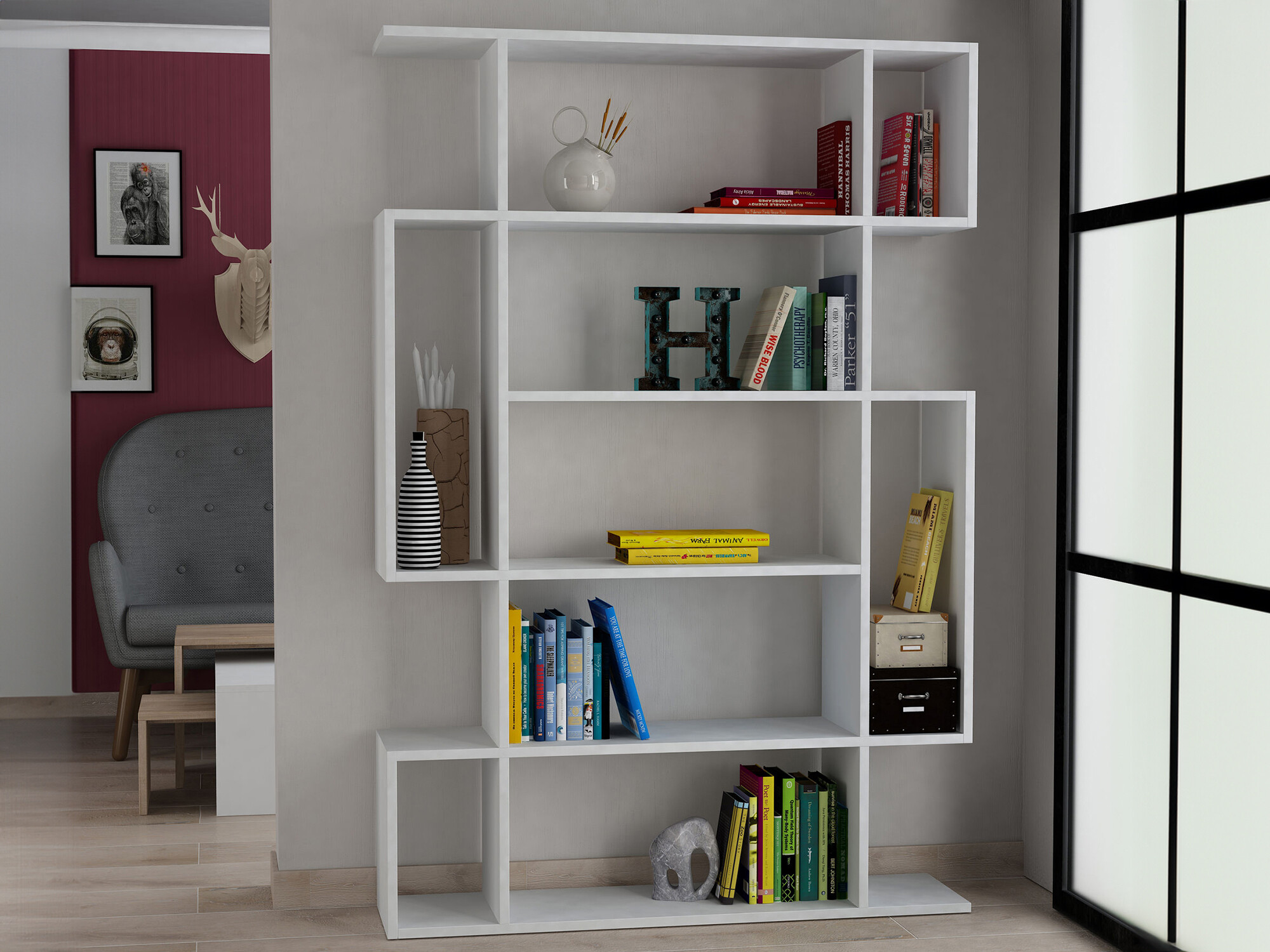 Polica Kailua 449 (Bijela)