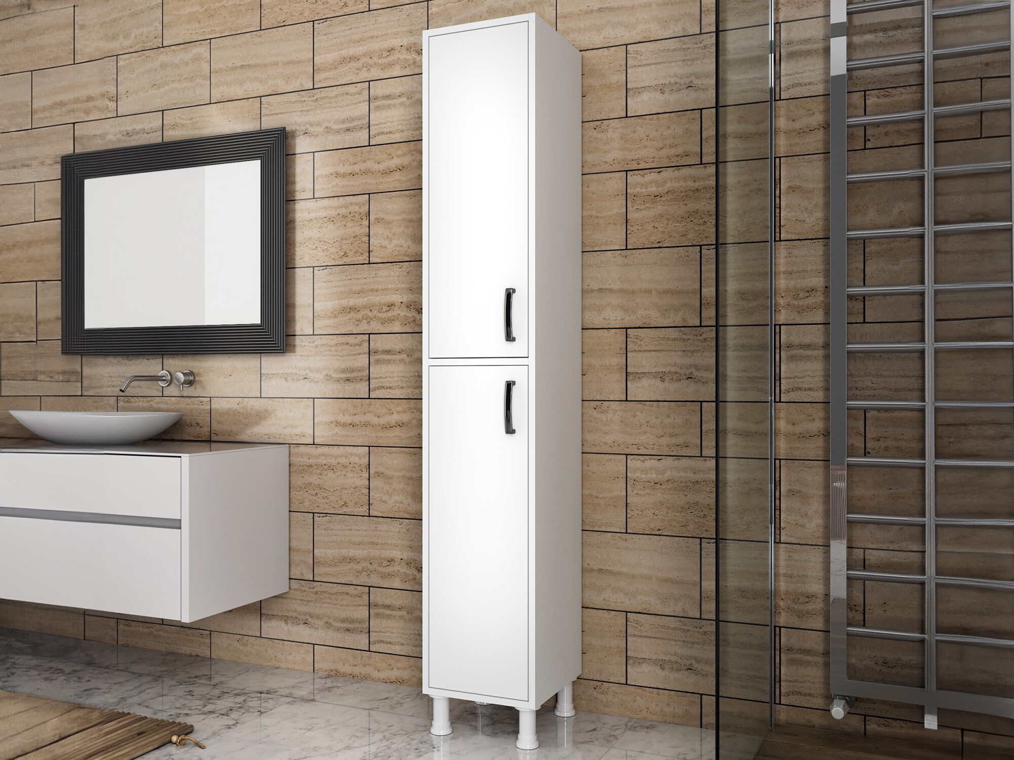 Samostojeći kupaonski ormarić Kailua 503