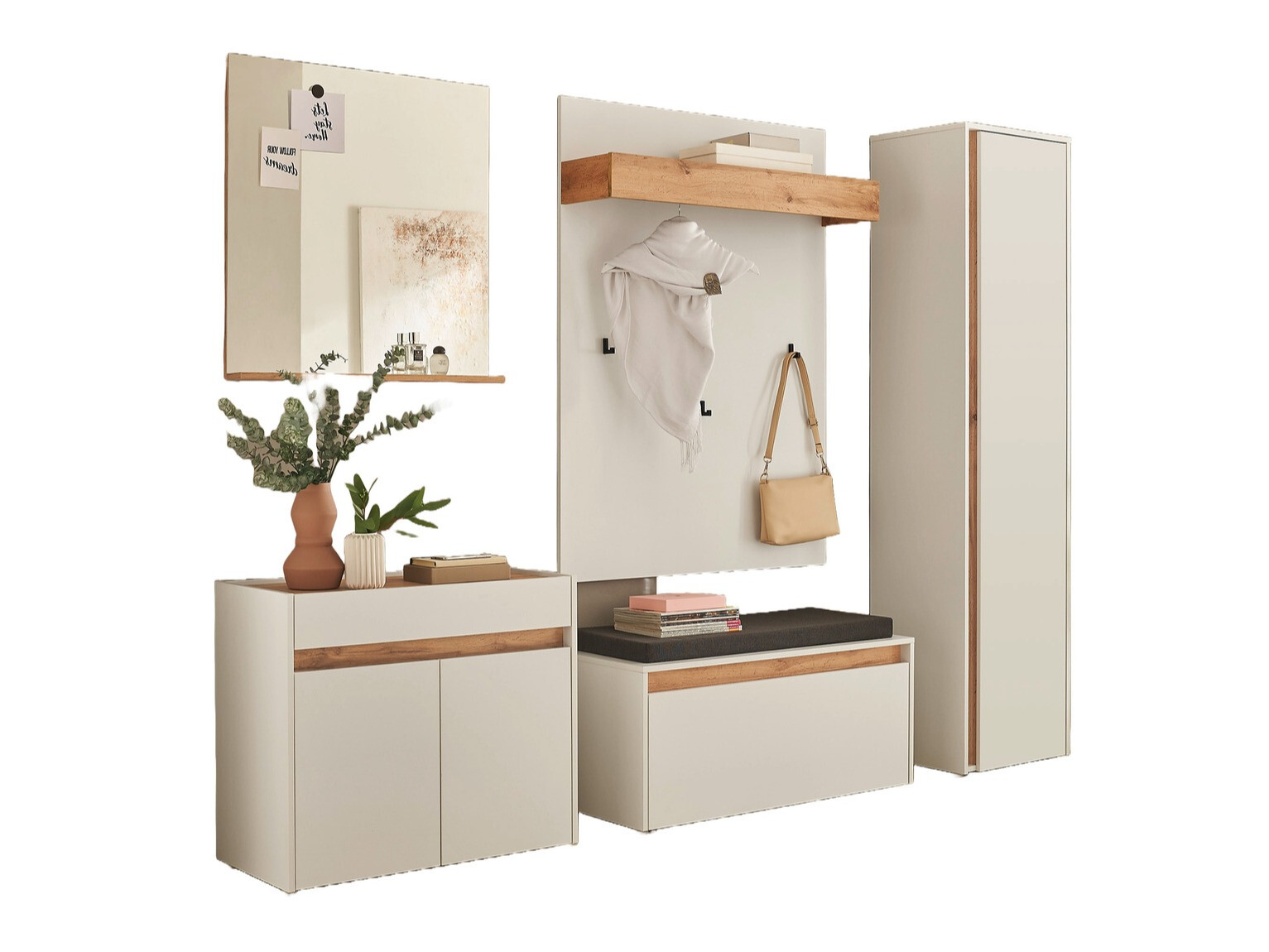 Set za hodnik Elbsori 168 (Bijela)