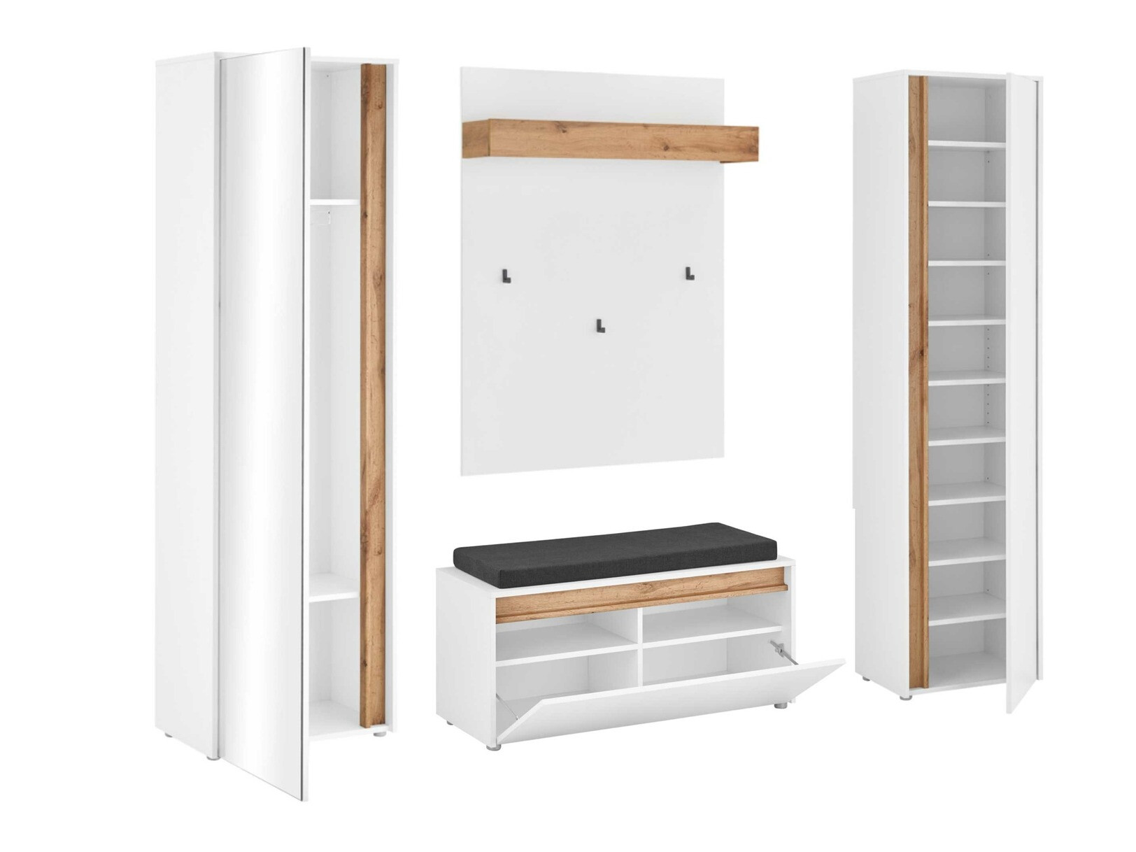 Set za hodnik Elbsori 169 (Bijela)