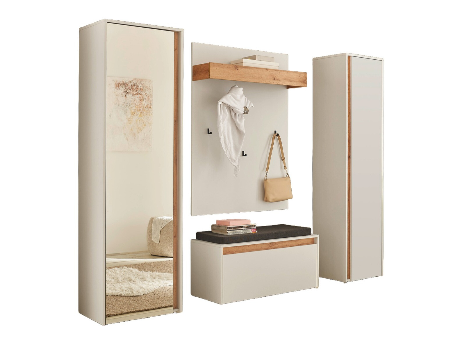 Set za hodnik Elbsori 169 (Bijela)