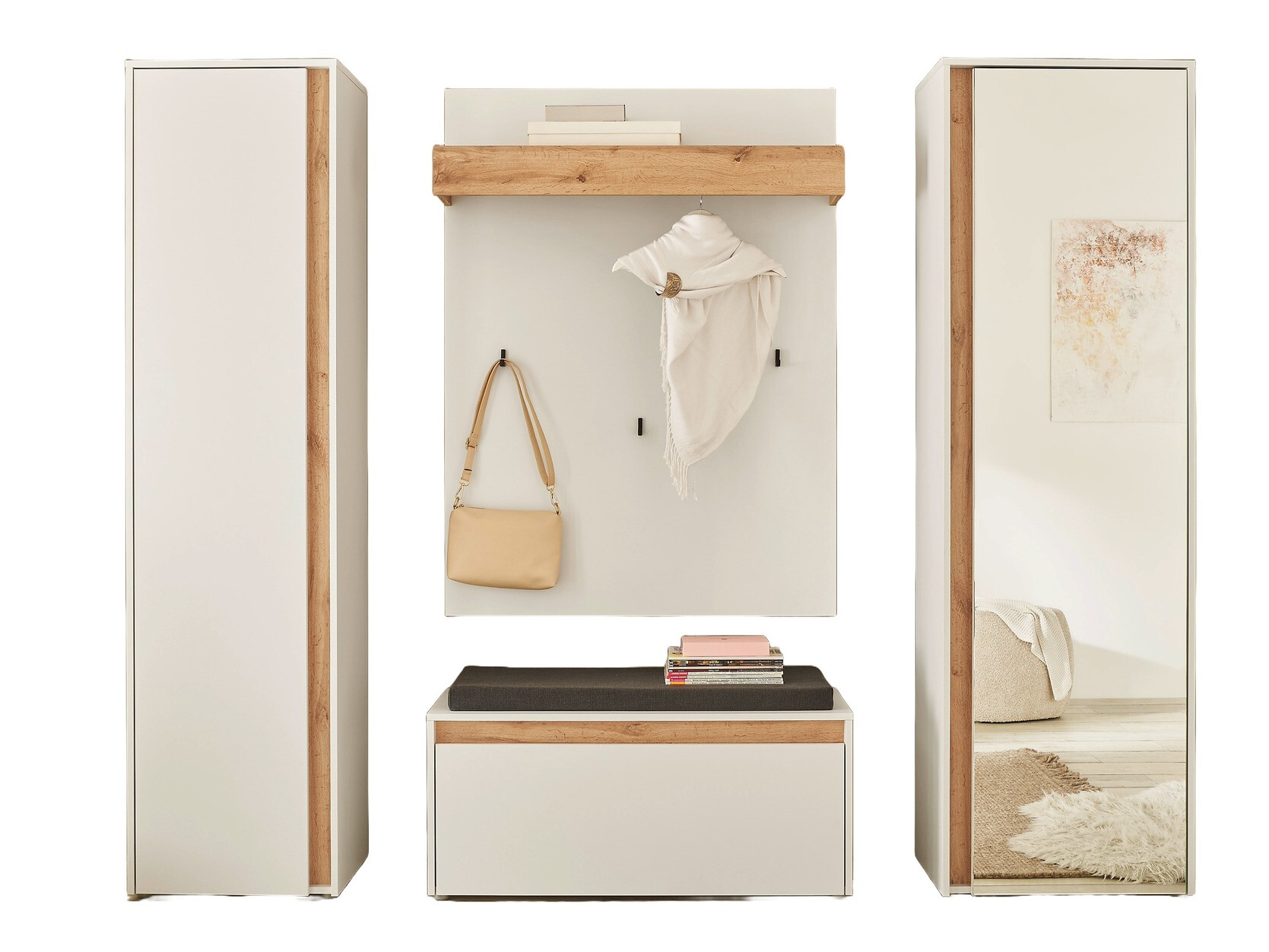 Set za hodnik Elbsori 169 (Bijela)