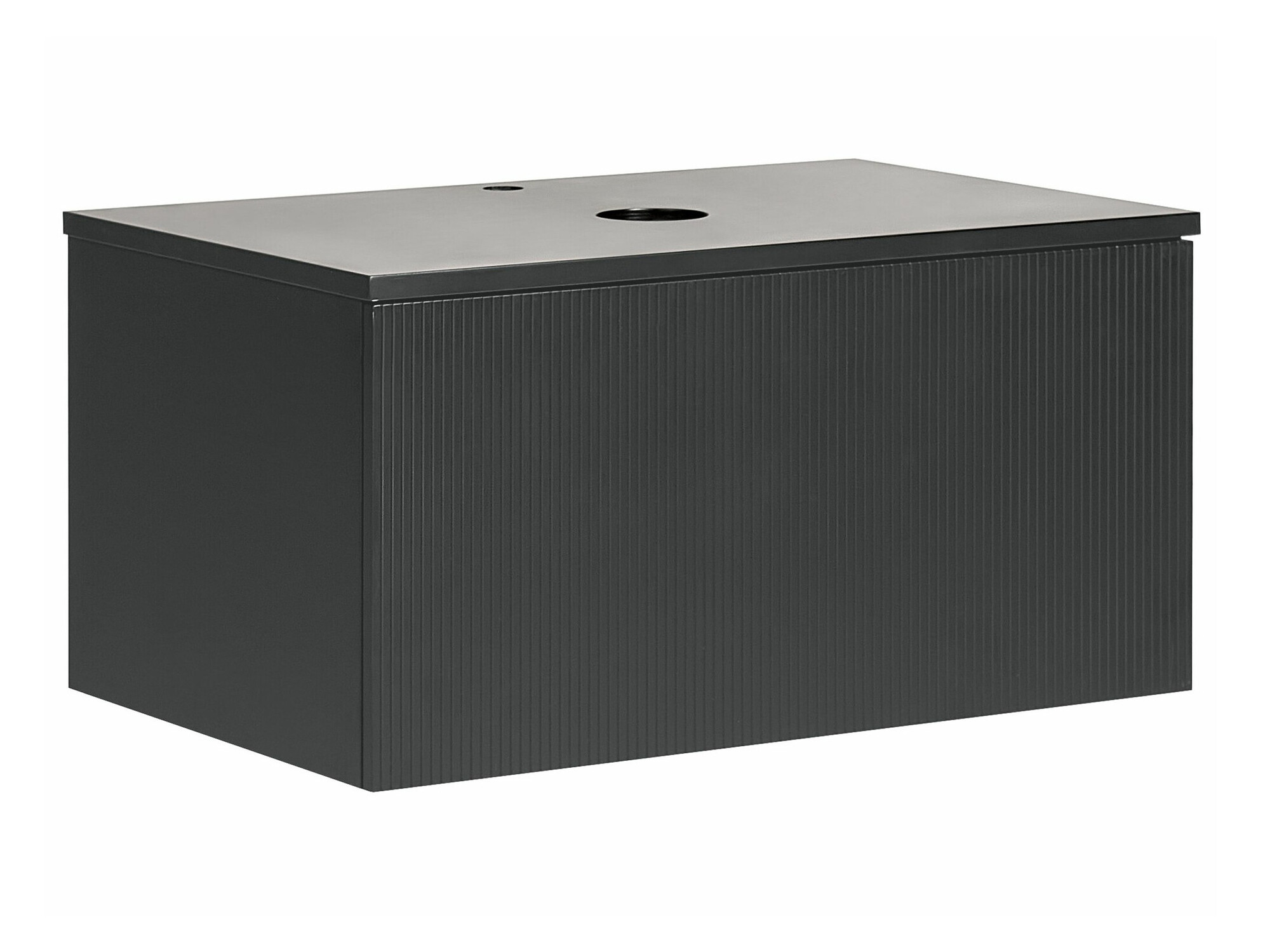 Zidni ormarić za umivaonik Berwyn 2254 (Crna)