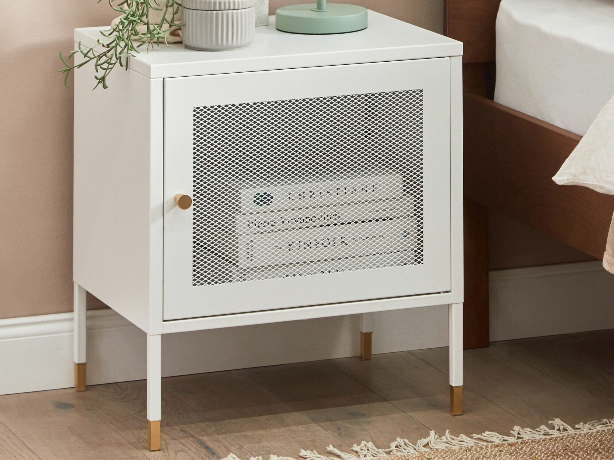 Noćni ormarić Berwyn 2266 (Bijela)