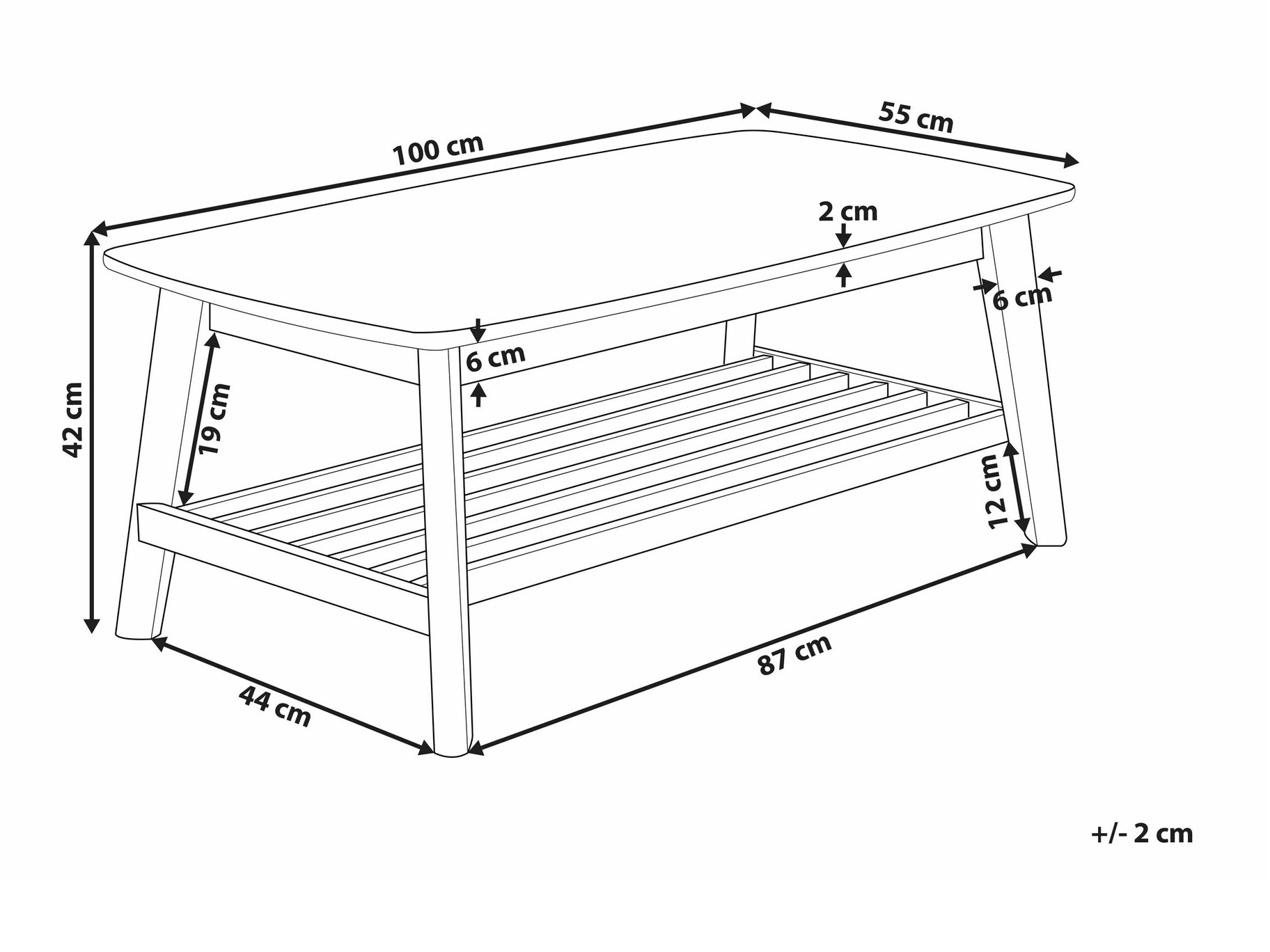 Stolić za kavu Berwyn 2260