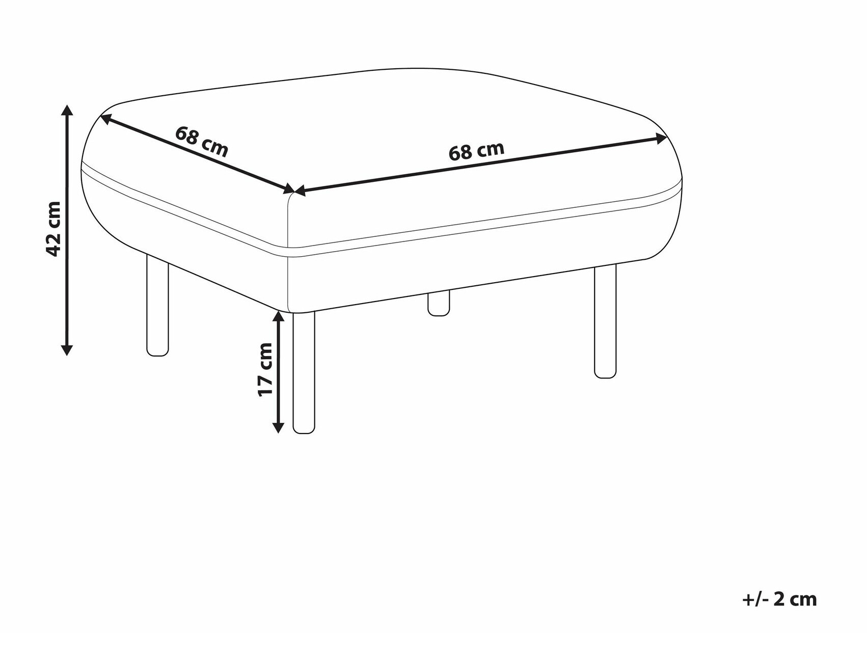Tabure Berwyn 2264 (Bež)