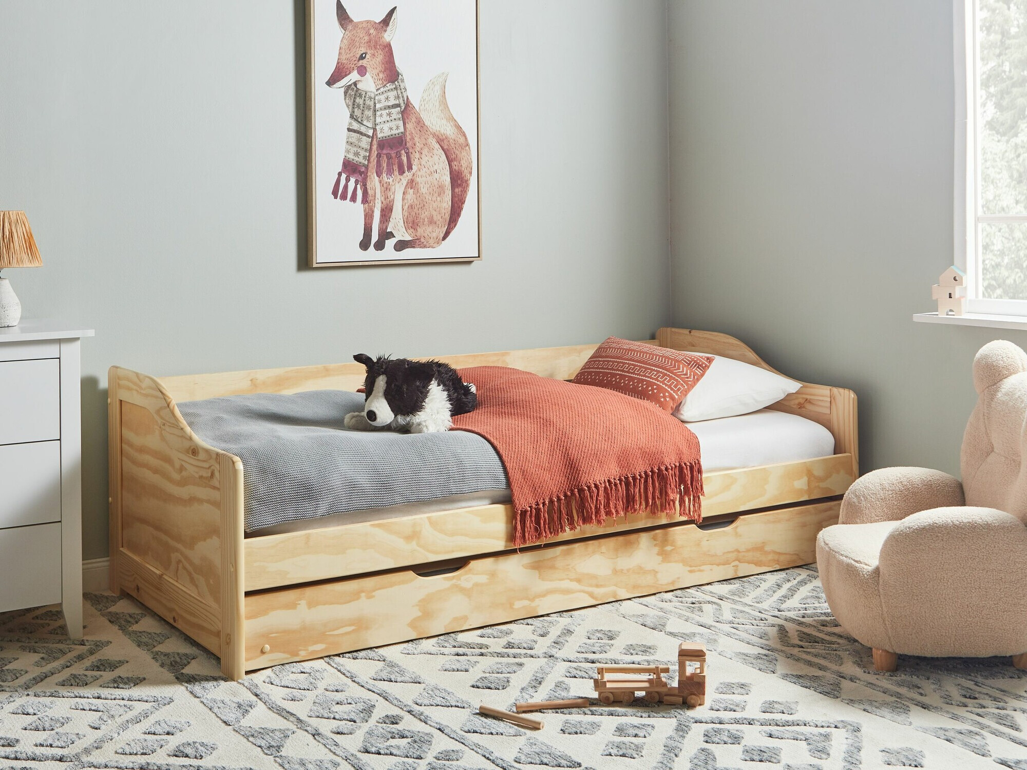 Krevet Berwyn 2269 (Svijetlo drvo)