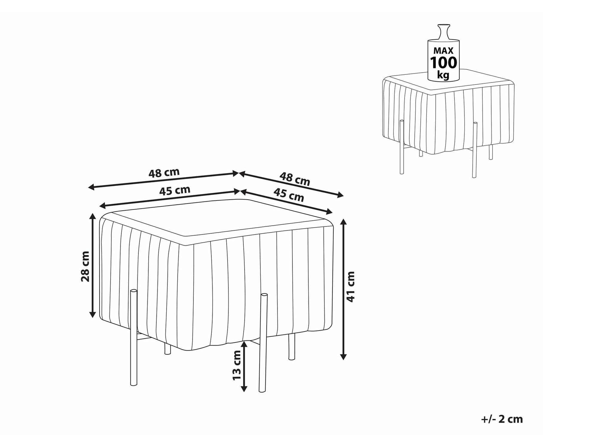 Tabure Berwyn 2270 (Ružičasta)