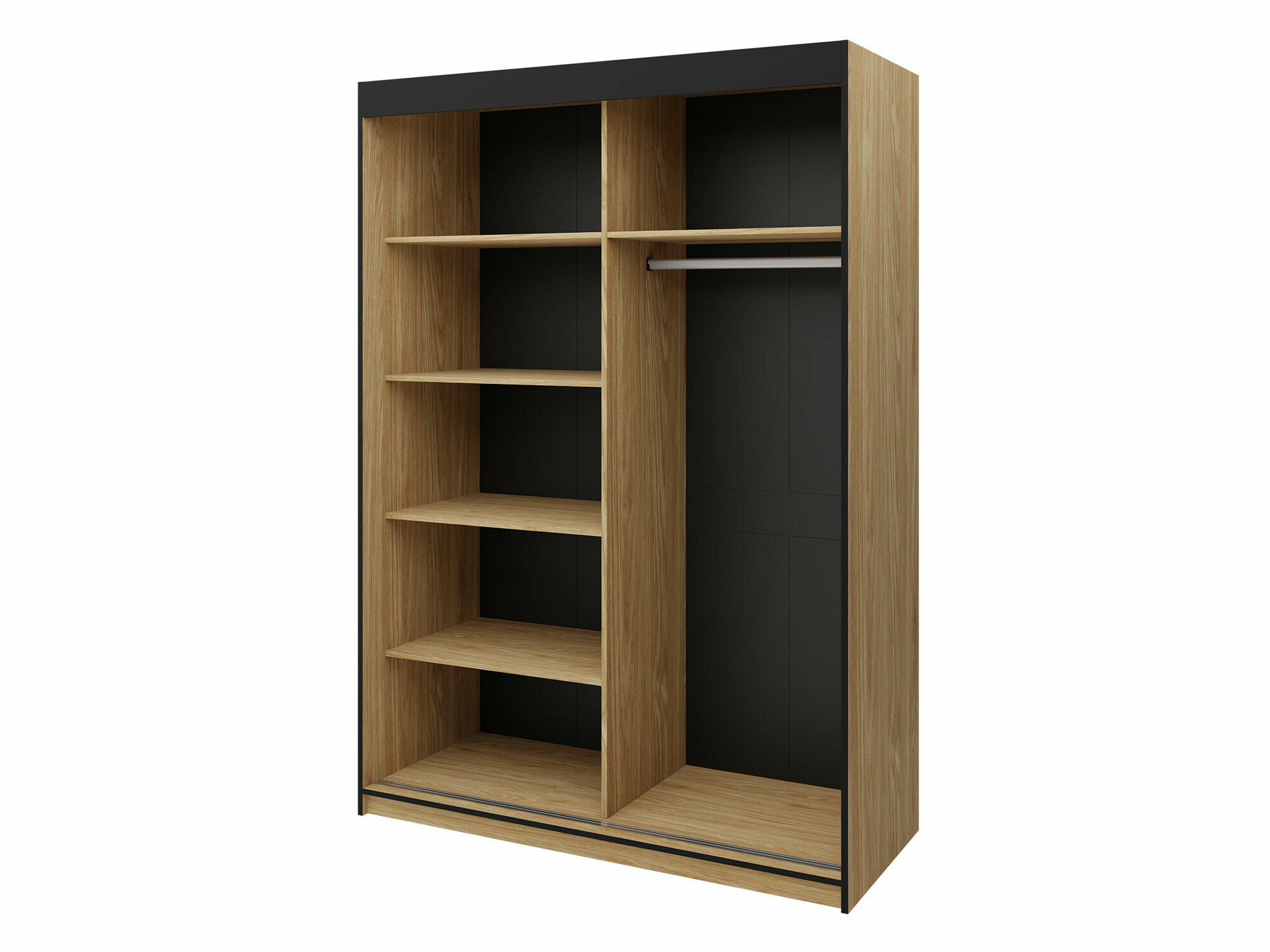 Ormar Tenreme 101 (Hrast + Crna)