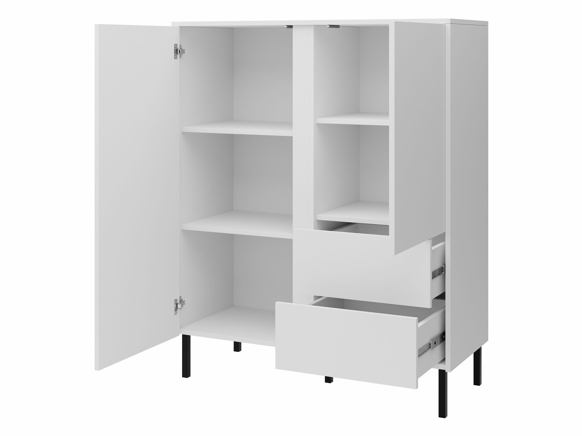 Set za dnevni boravak Lumiri 108 (Hrast + Crna)