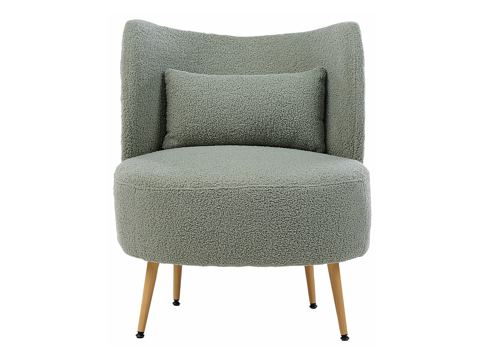 Fotelja Berwyn 570 (Zelena + Svijetlo drvo)