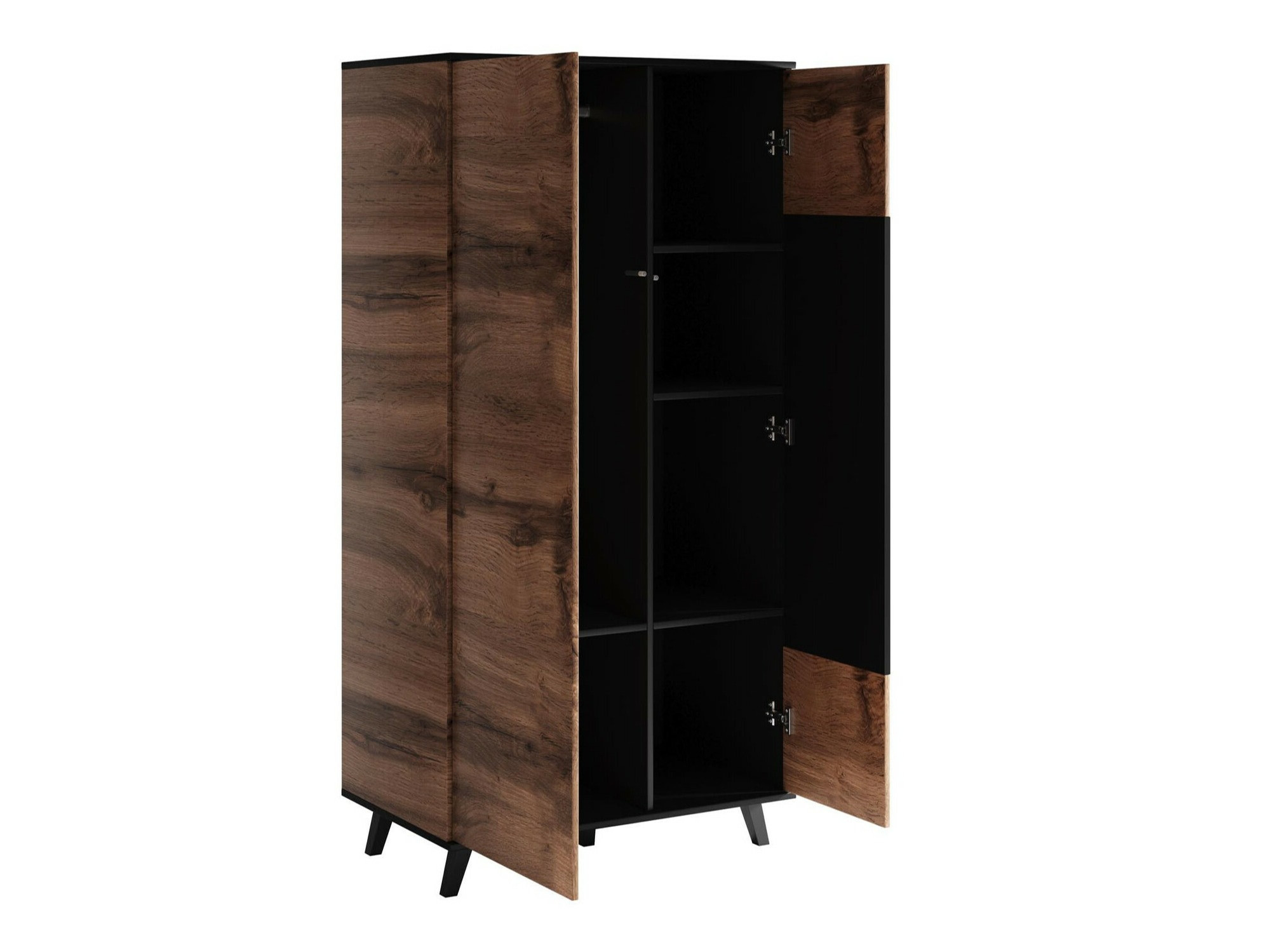 Ormar Luelia 113 (Crna + Hrast Wotan)