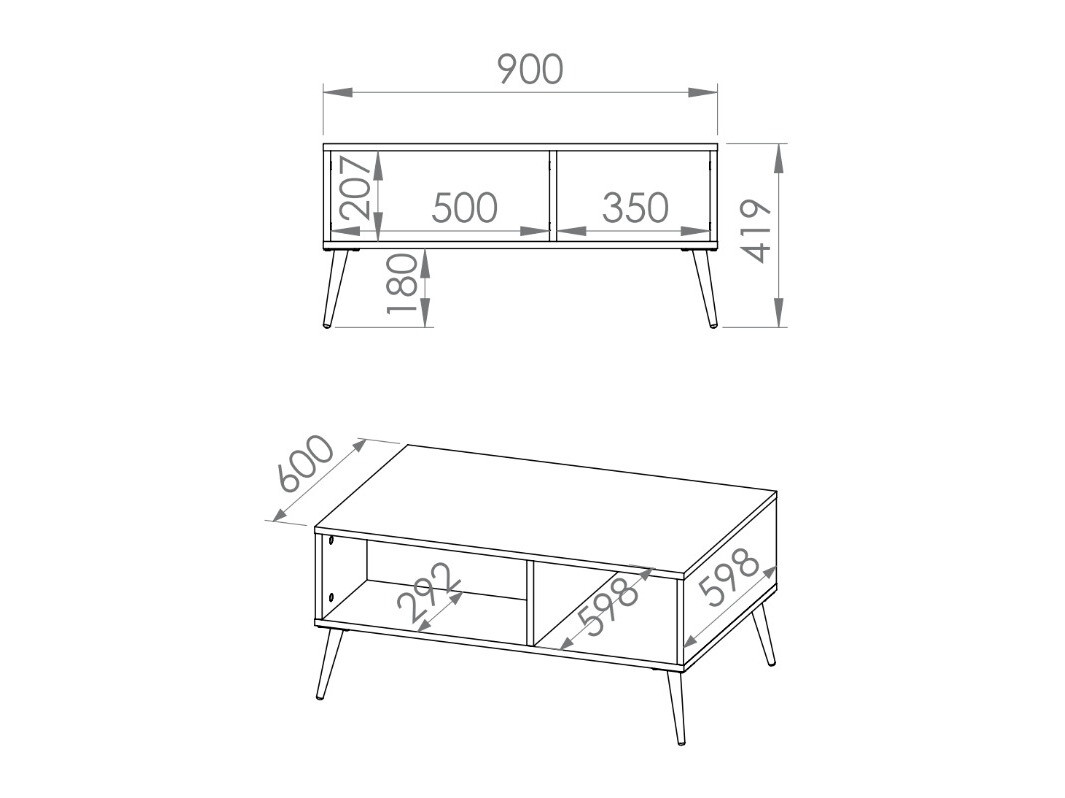 Stolić za kavu Veslomi 107