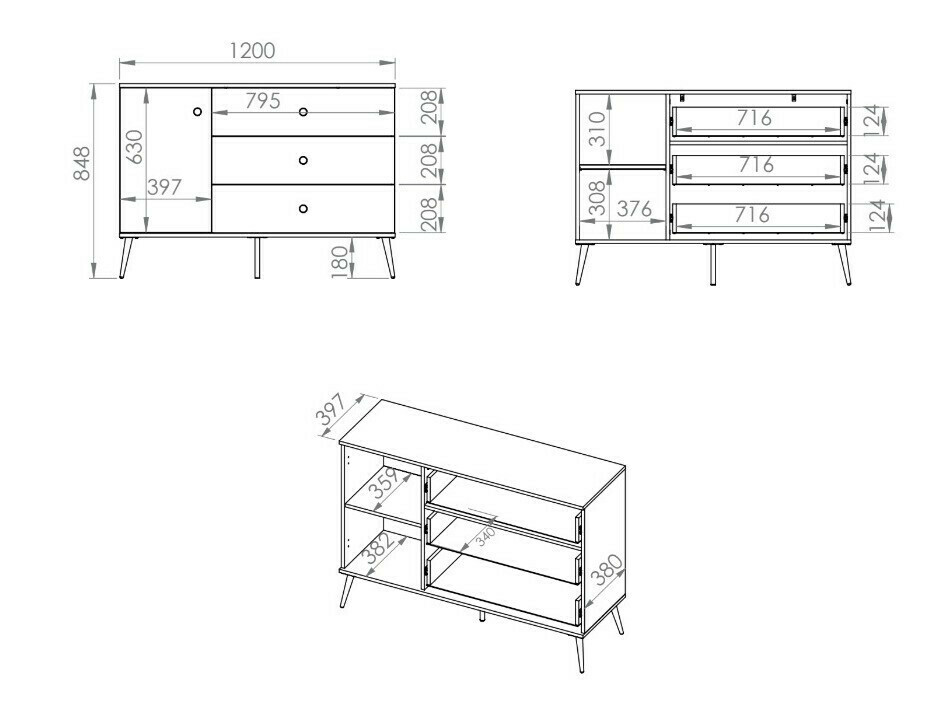 Set za dnevni boravak Veslomi 112