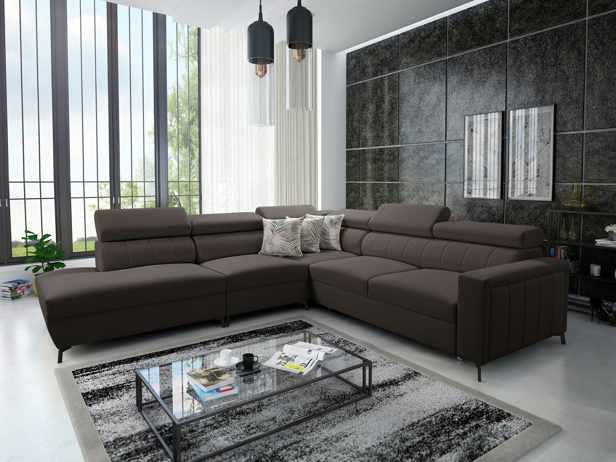 Kutna garnitura Sarasota 156 (Mono 234 + Botanical 36)