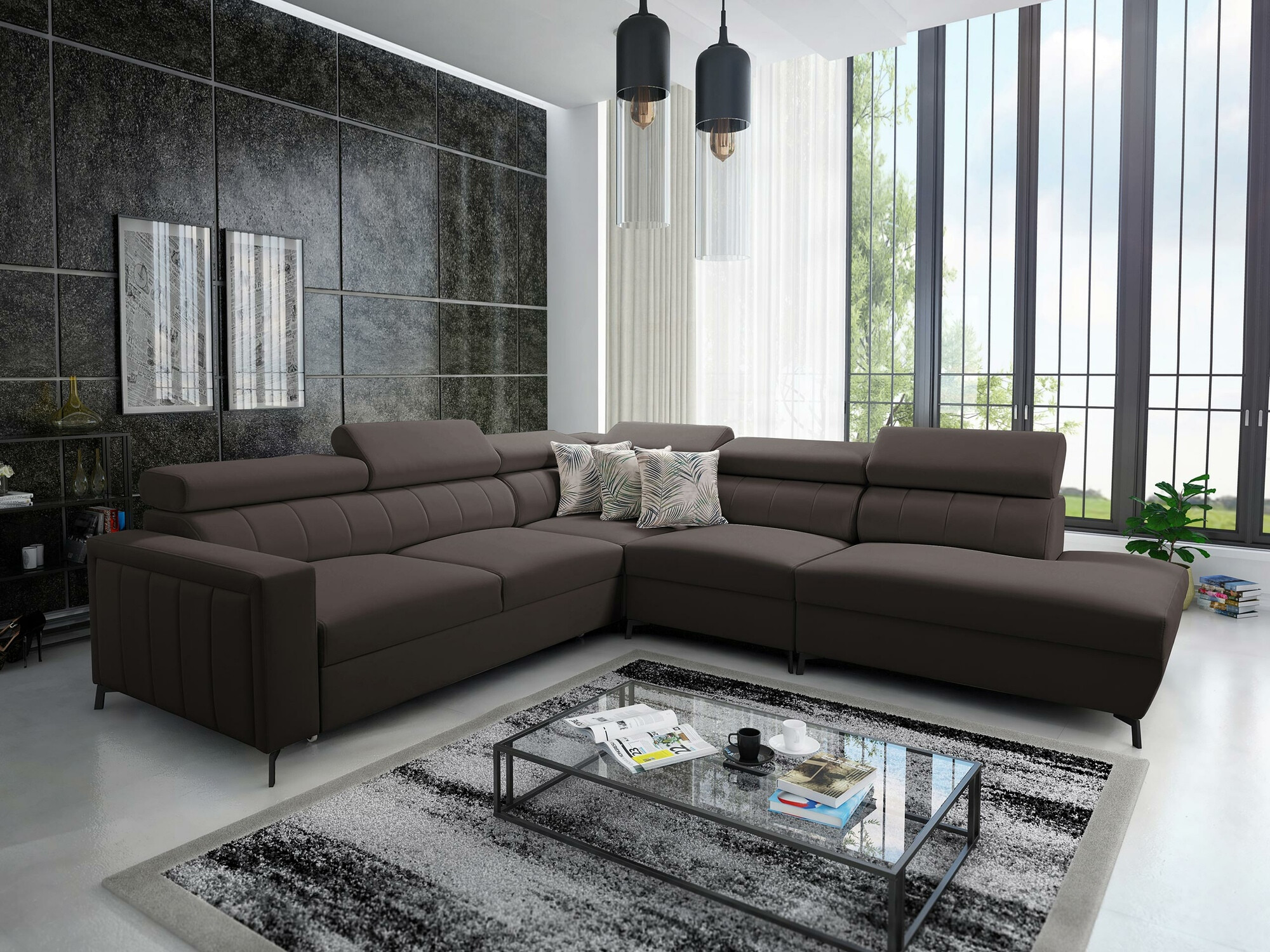 Kutna garnitura Sarasota 156 (Mono 234 + Botanical 36)