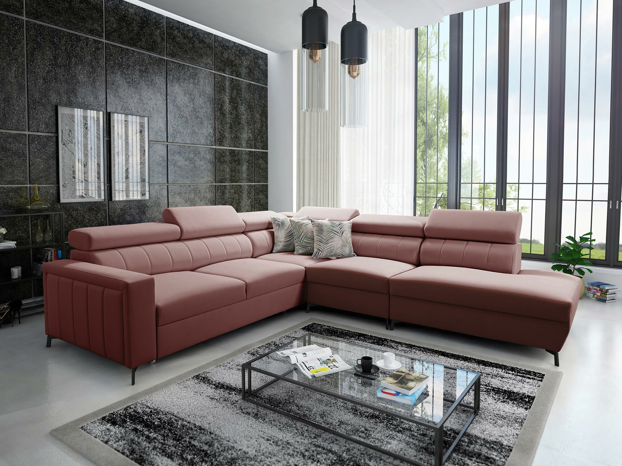 Kutna garnitura Sarasota 156 (Mono 235 + Botanical 36)