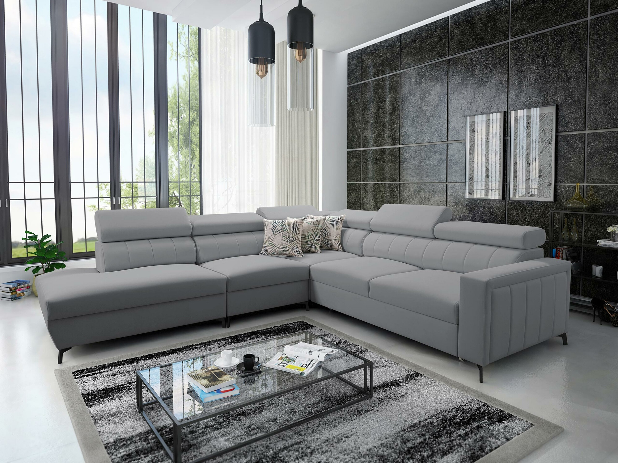 Kutna garnitura Sarasota 156 (Mono 244 + Botanical 36)