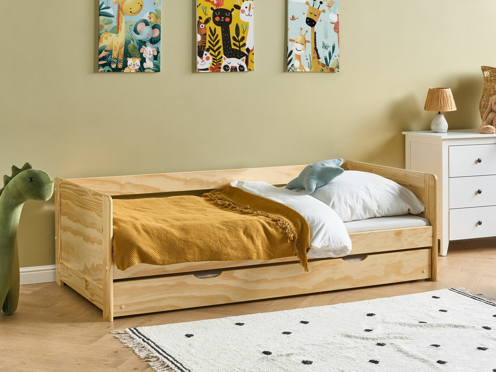 Krevet Berwyn 2301 (Svijetlo drvo)