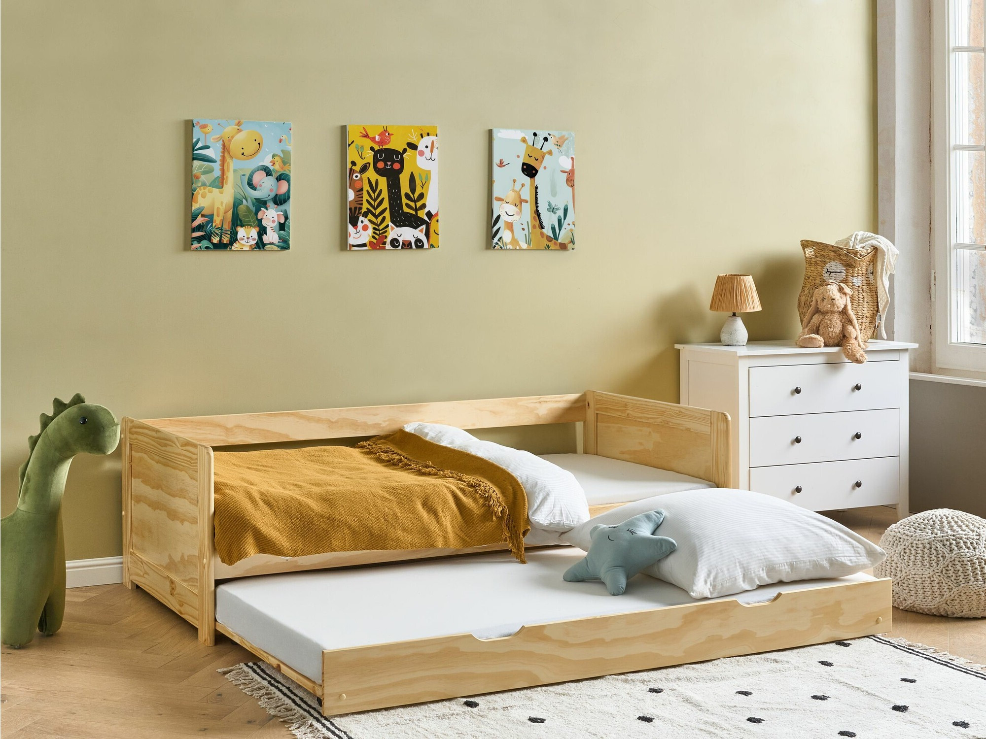 Krevet Berwyn 2301 (Svijetlo drvo)