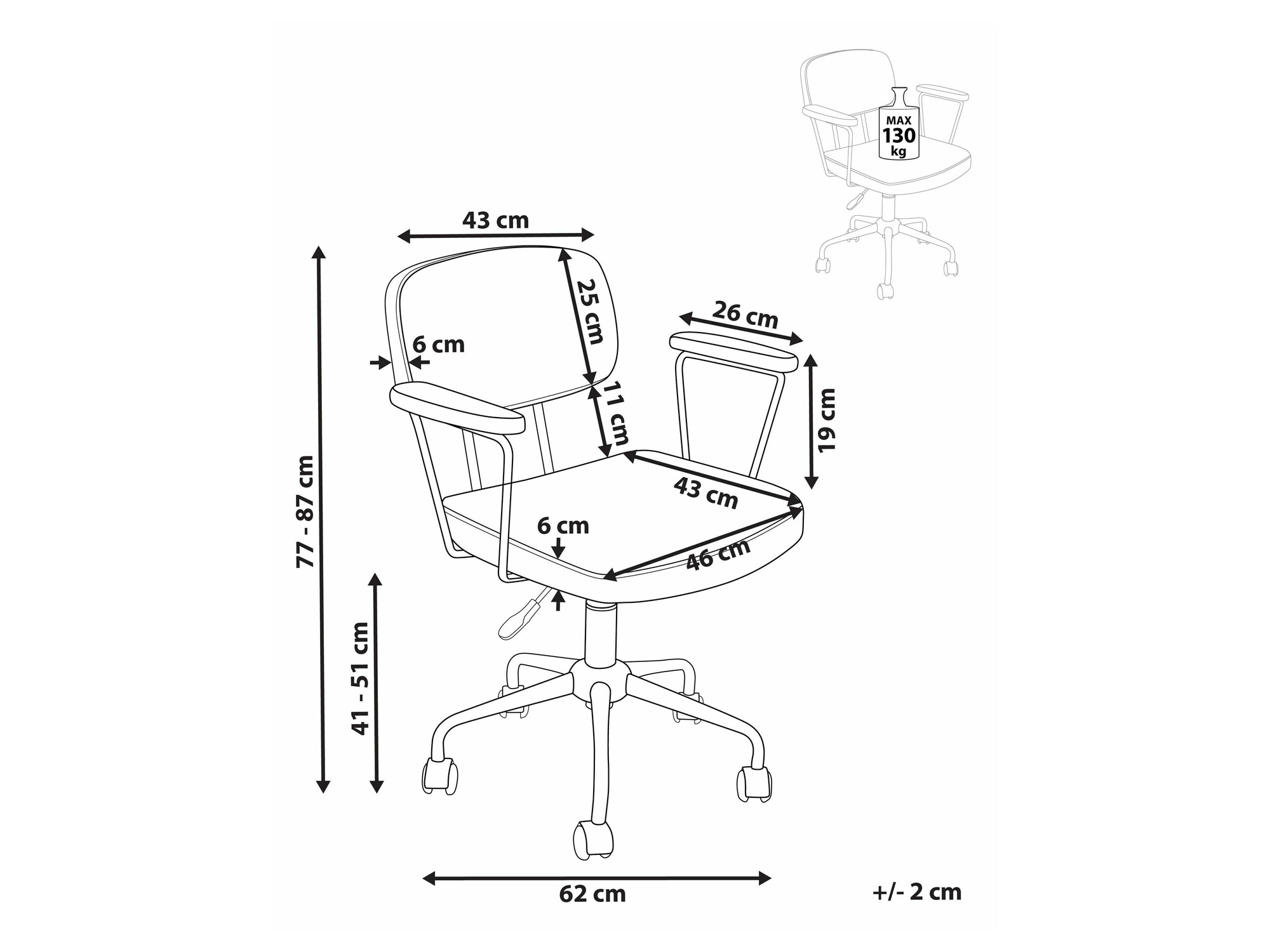 Uredska stolica Berwyn 929 (Zelena)