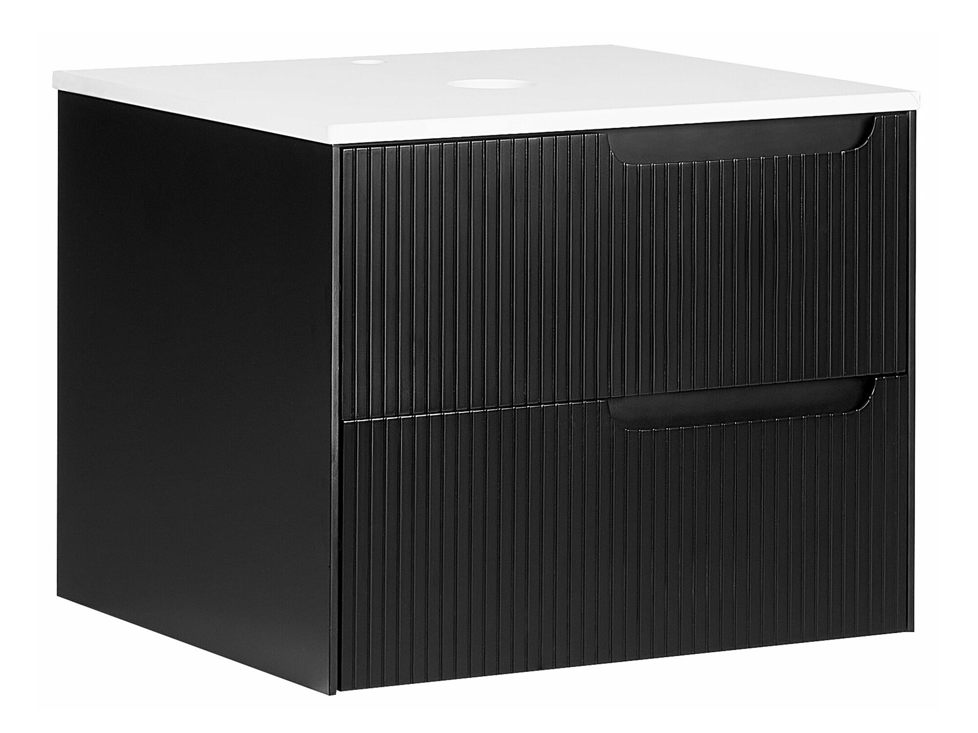 Zidni ormarić za umivaonik Berwyn 2305 (Crna)