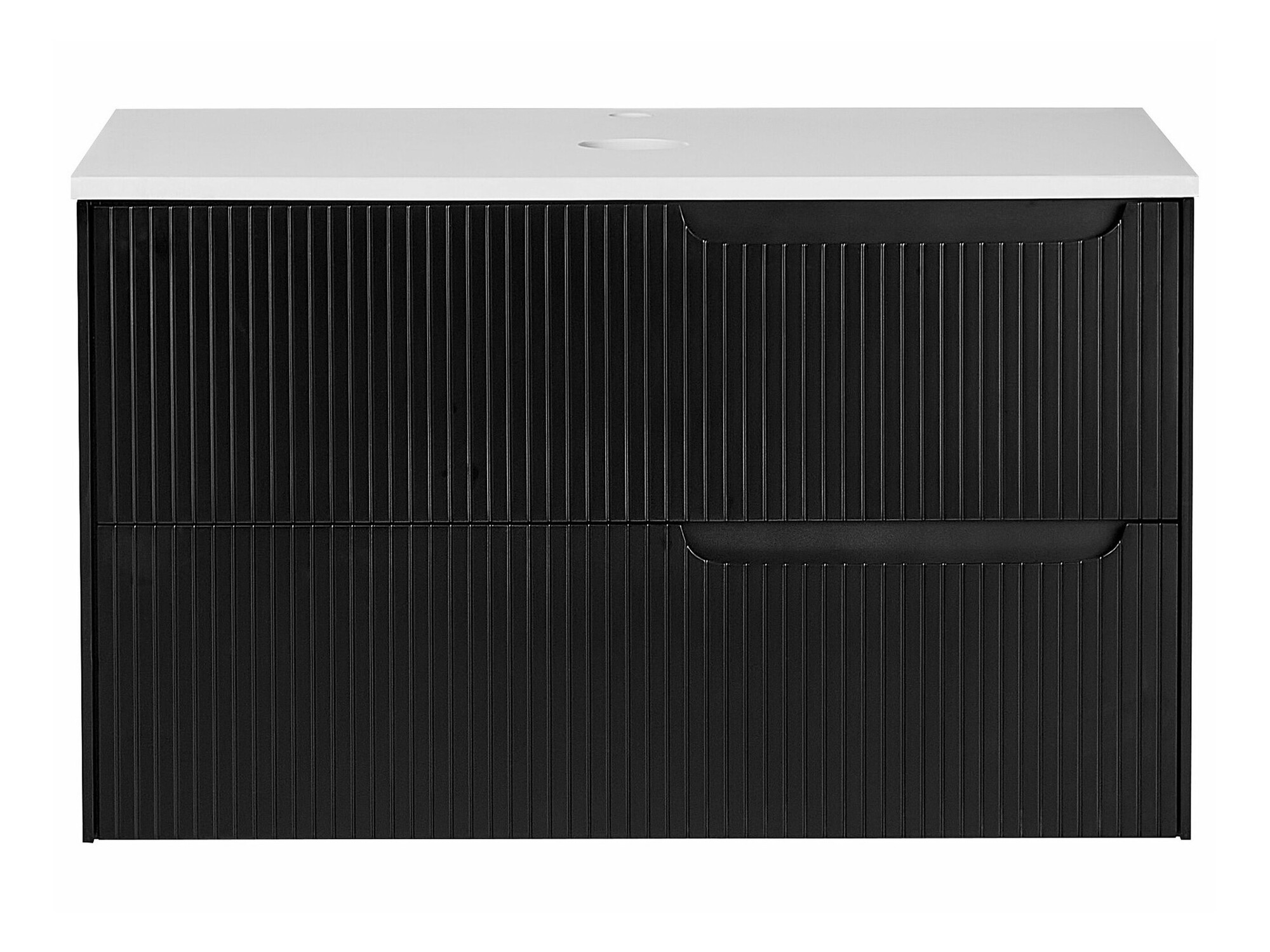 Zidni ormarić za umivaonik Berwyn 2307 (Crna)