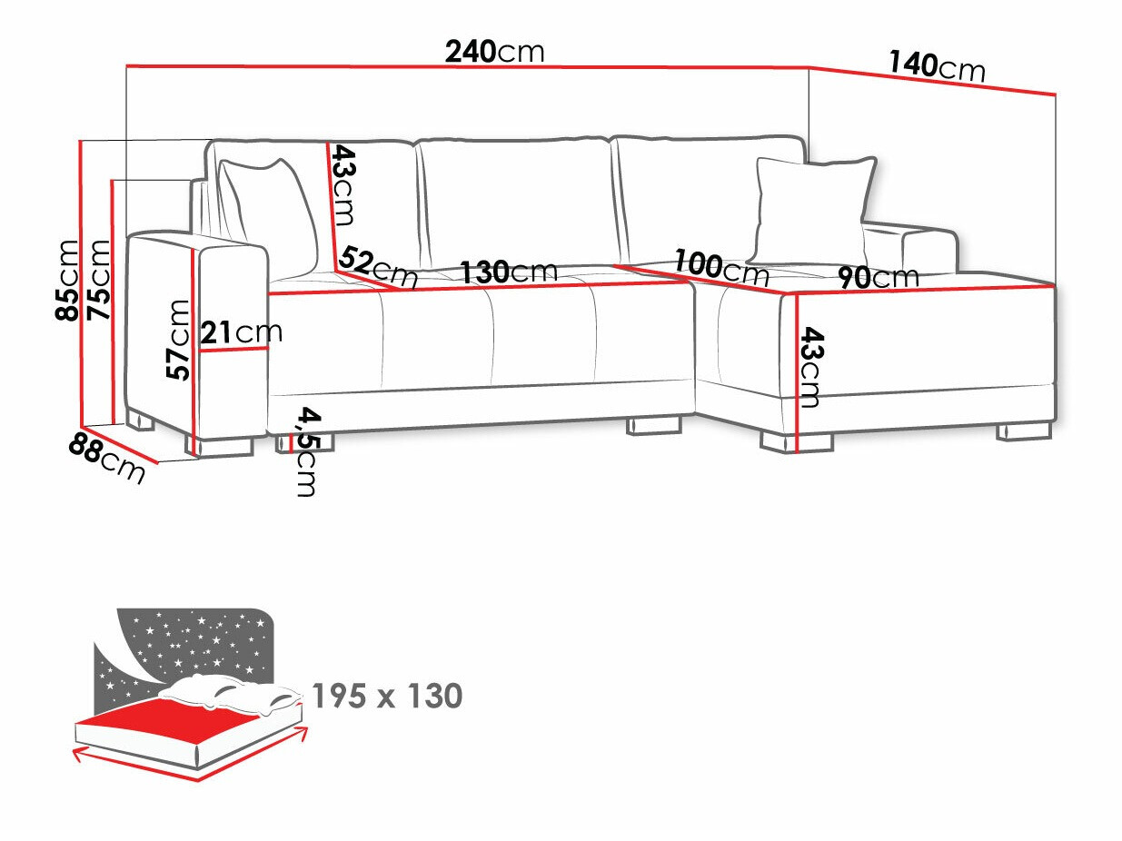 Kutna garnitura Columbus 103